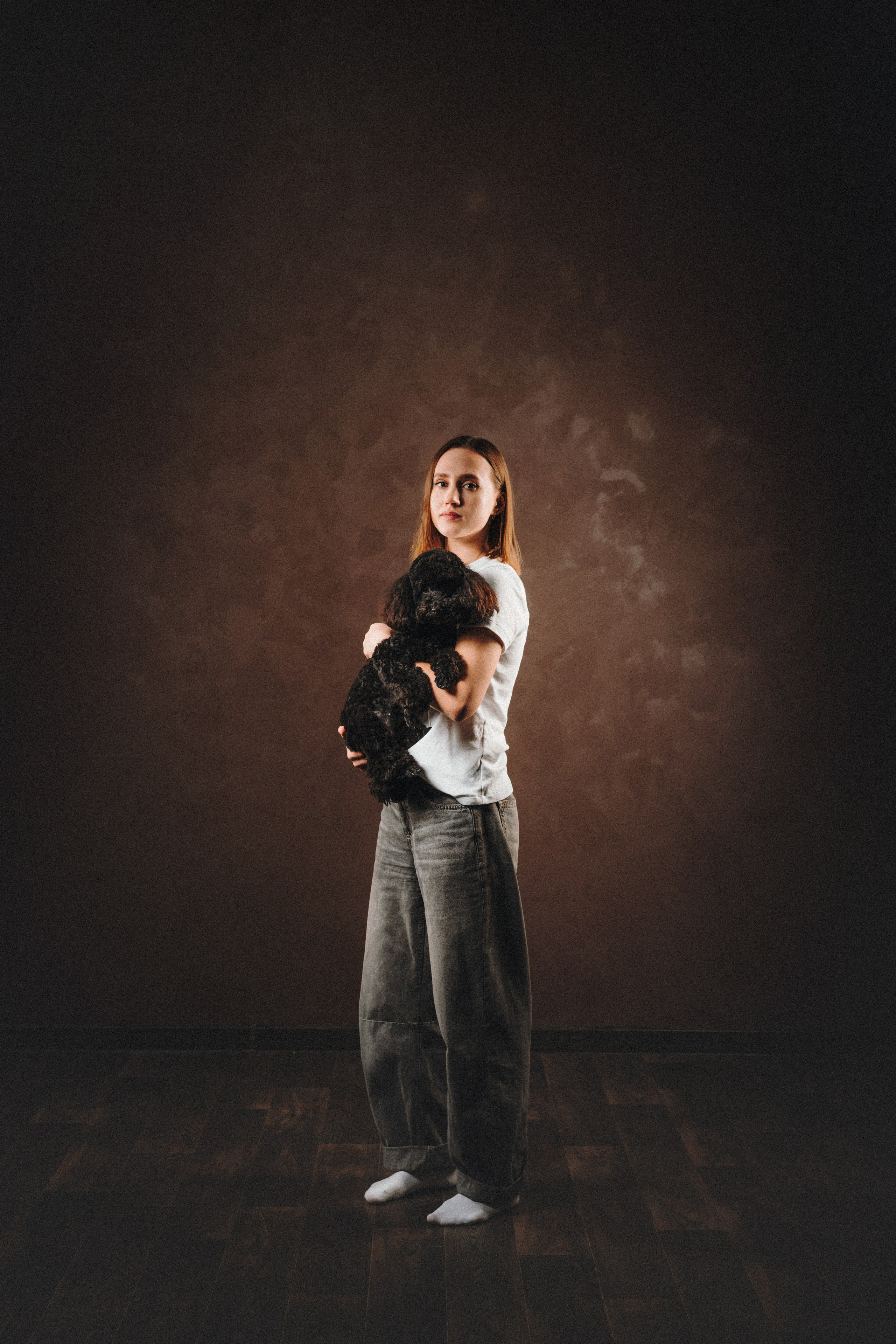 Ярослава и Туча. Фотограф анималист Осипчикова Мария