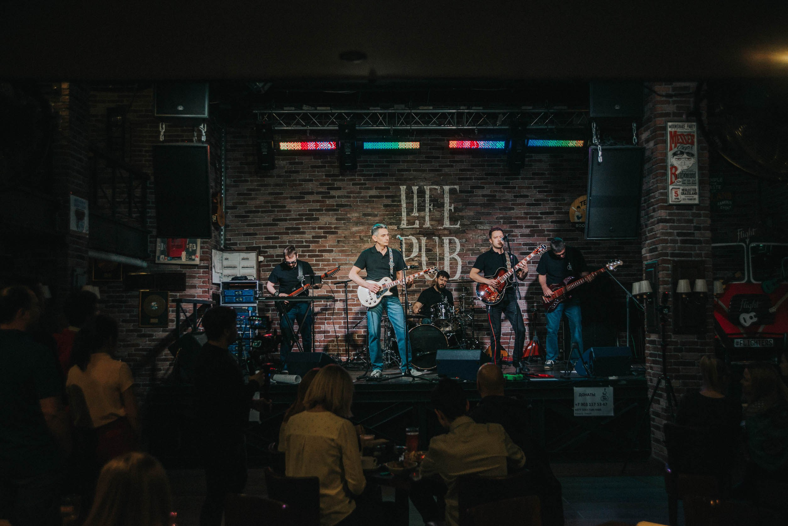 LifePub 16.03.2022. Московская кавер-группа BankBand