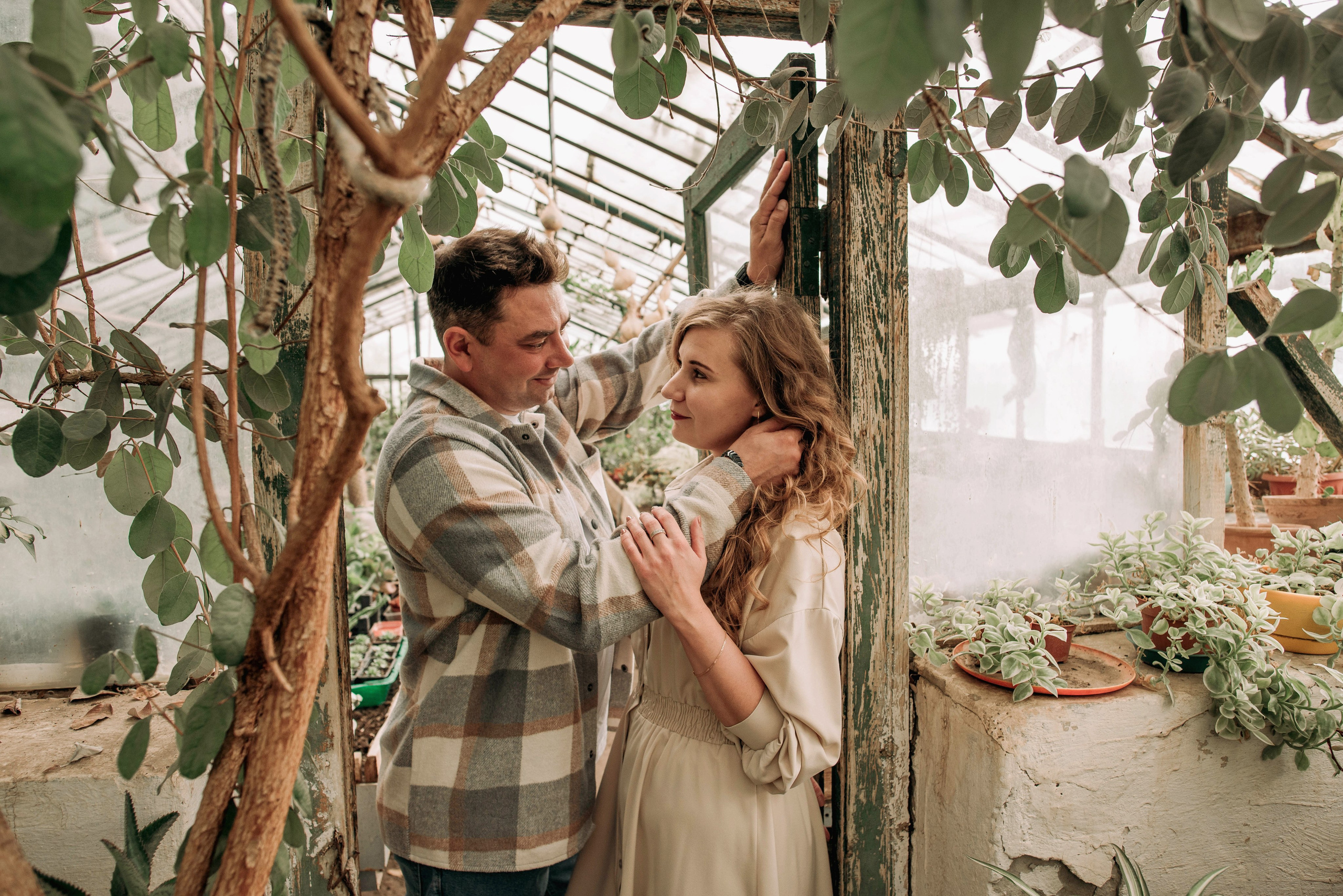 Семейная съёмка в оранжерее. Семейный фотограф в Новочеркасске Виктория Громова