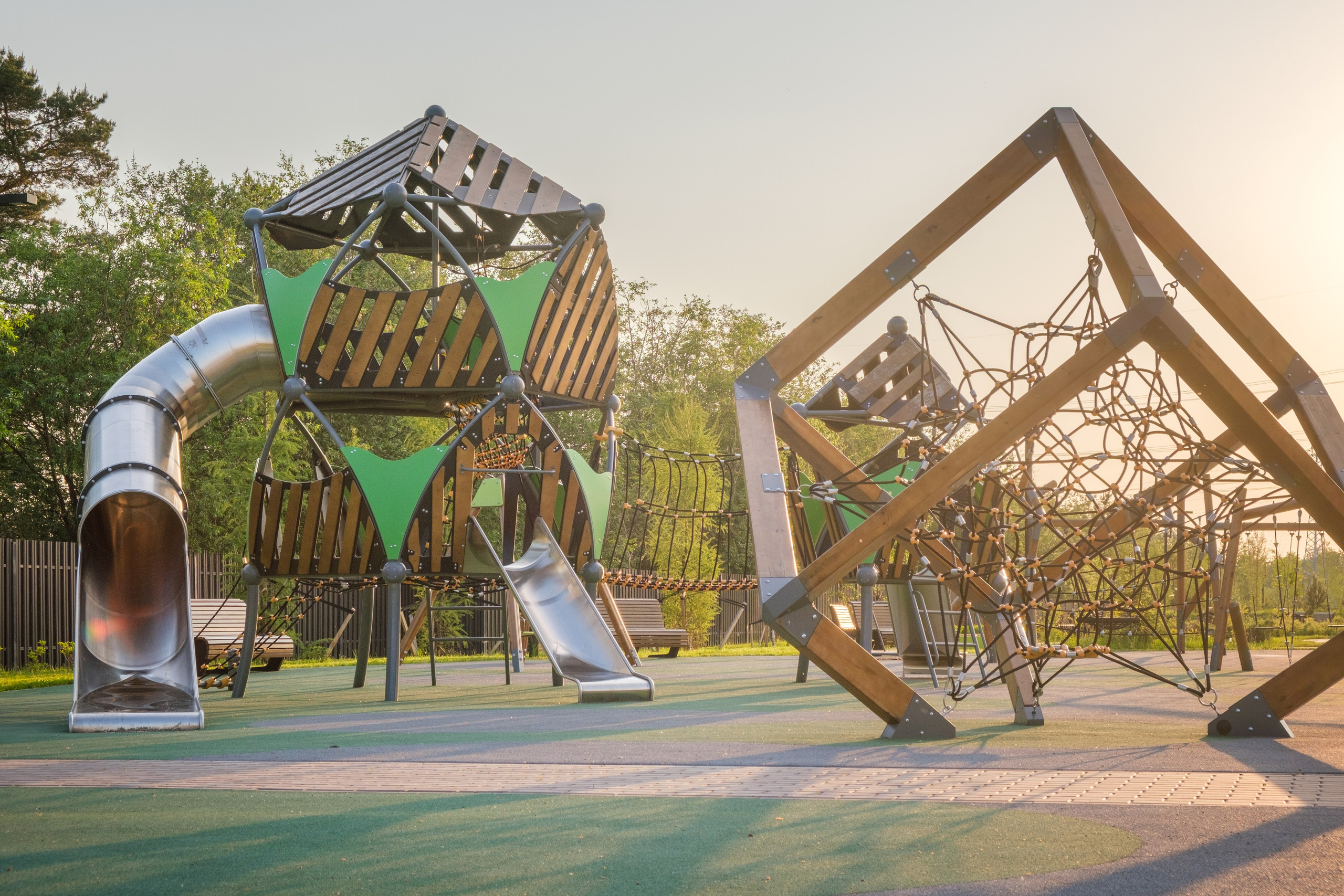 Архитектурная фотосъёмка коттеджного посёлка