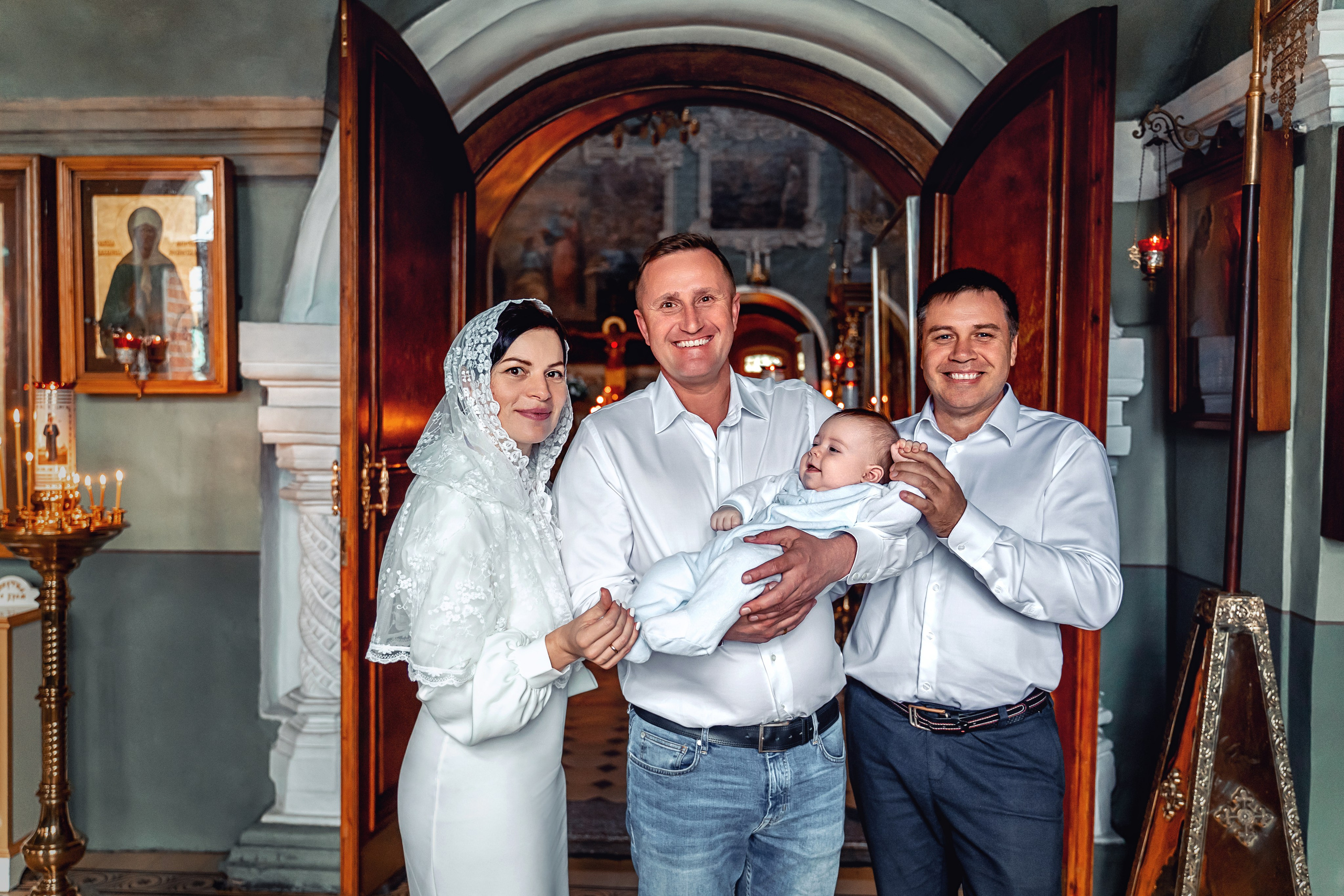 Фотограф на крещение Москва. Церковь Троицы Живоначальной в Останкино. Фотограф \ Видеограф на Крещение, Венчание Москва| Семейные съемки