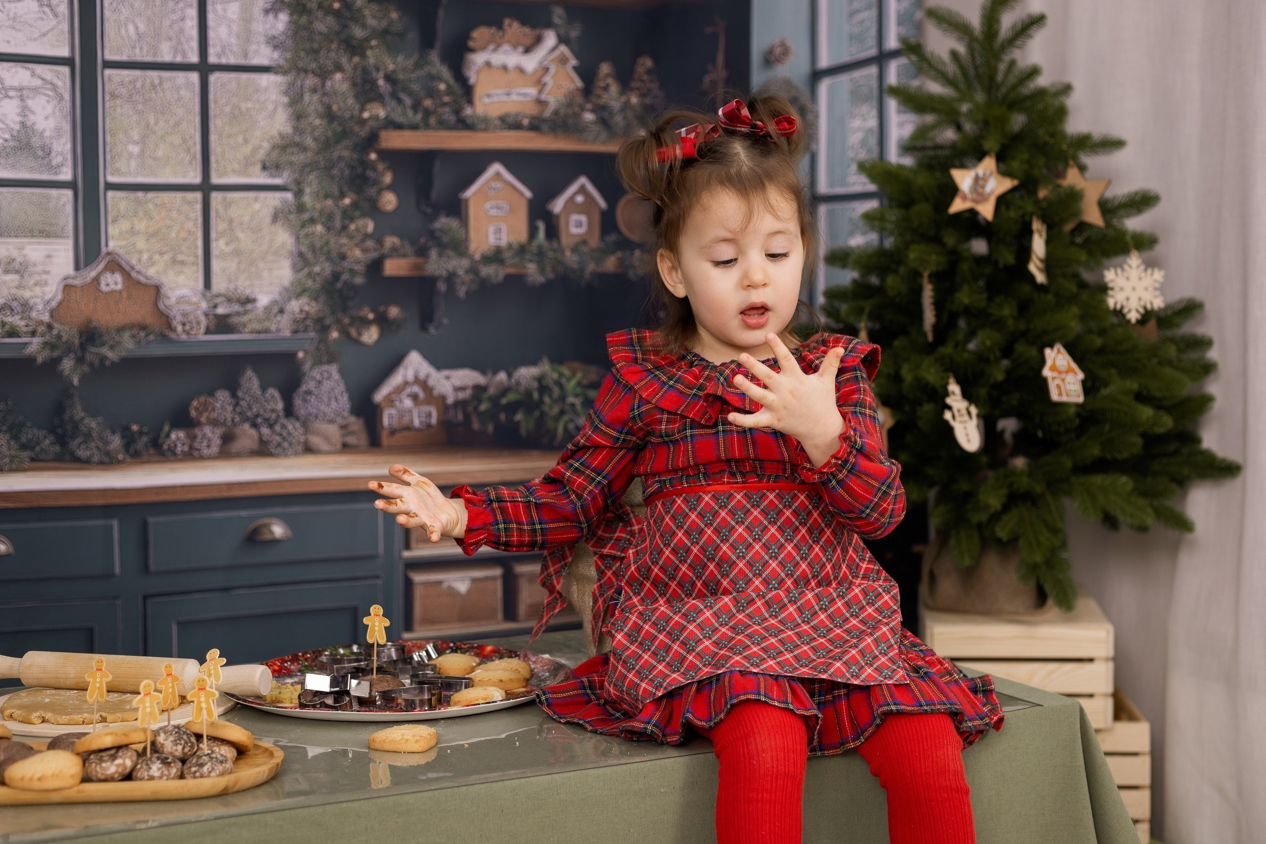 Новогодняя фотосессия. Фотостудия «Олеся». Фотостудия в г. Верхняя Пышма