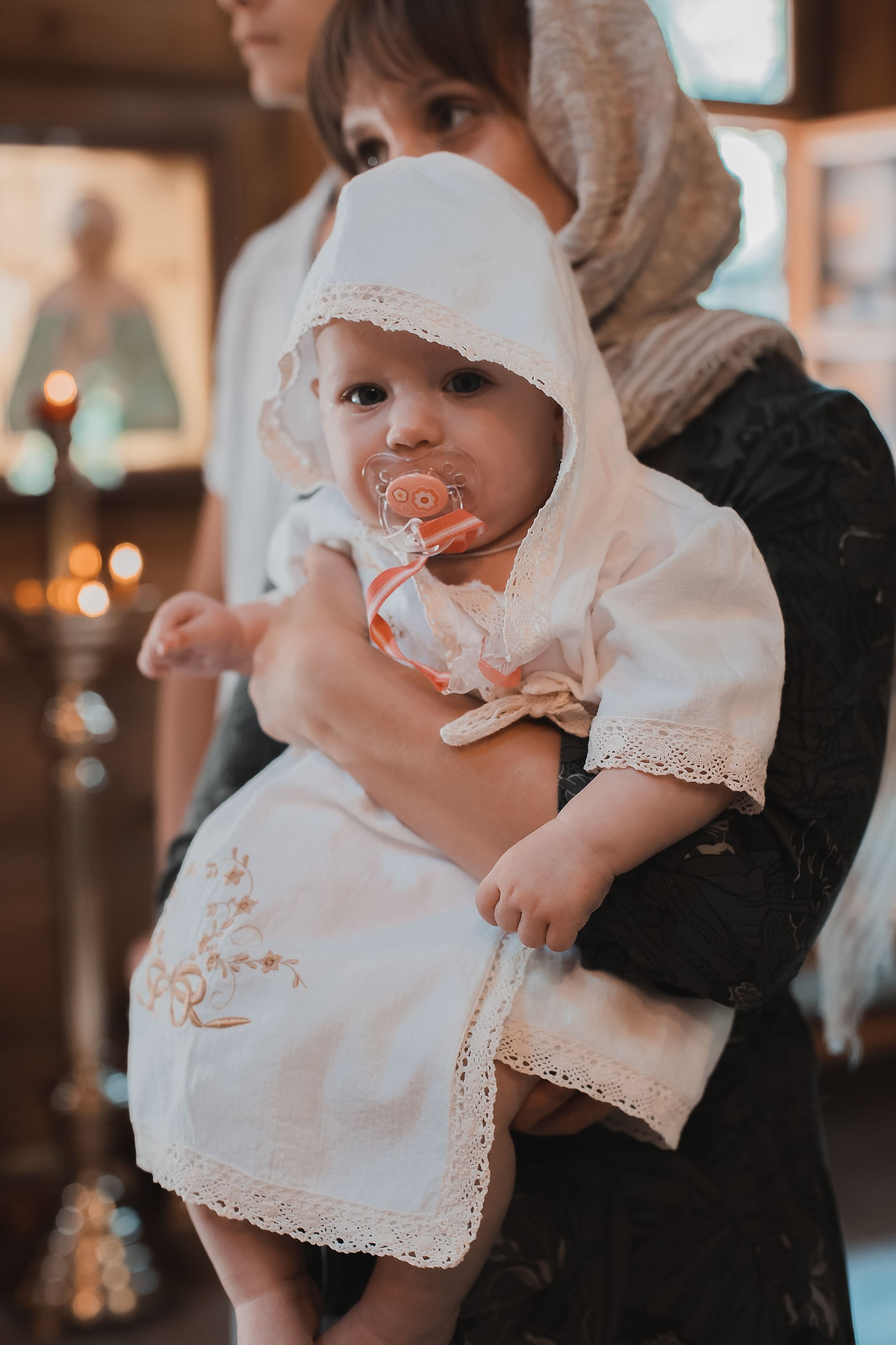Крещение Ксении. Семейный, индивидуальный фотограф в Москве Ангели Марина