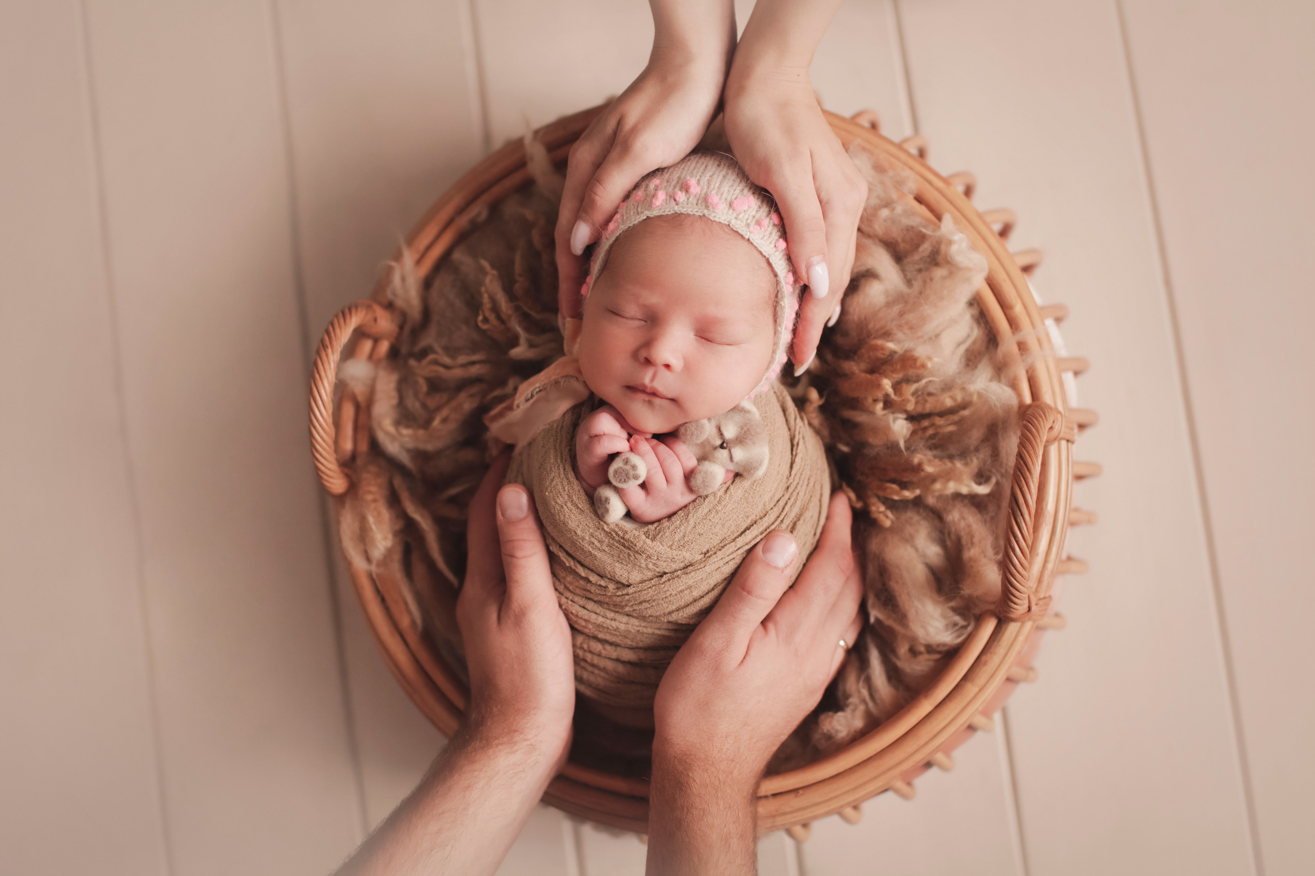 Новорожденные. Художественная фотография