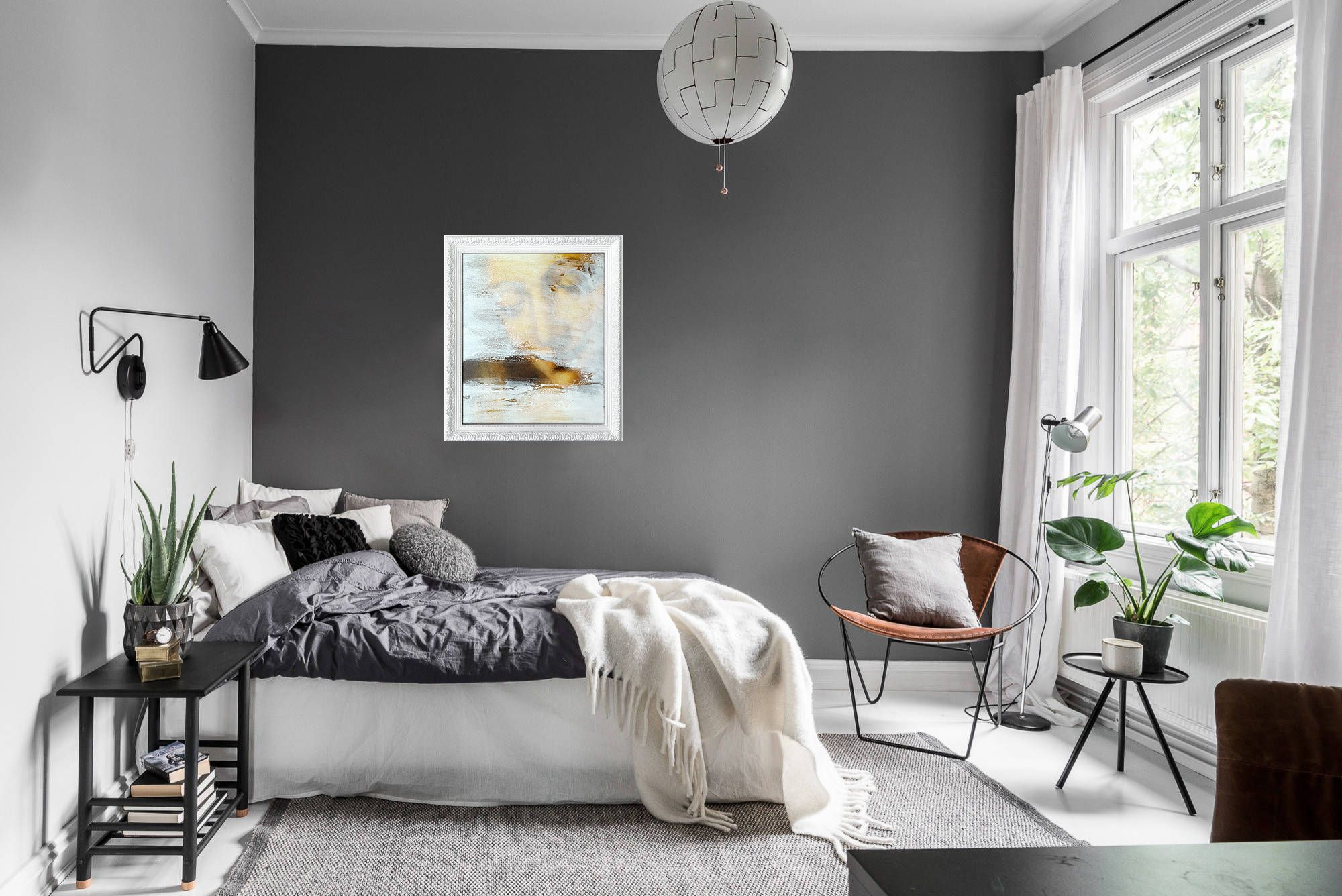 Да Винчи за стеклом. Художник Ольга Рикун. Москва