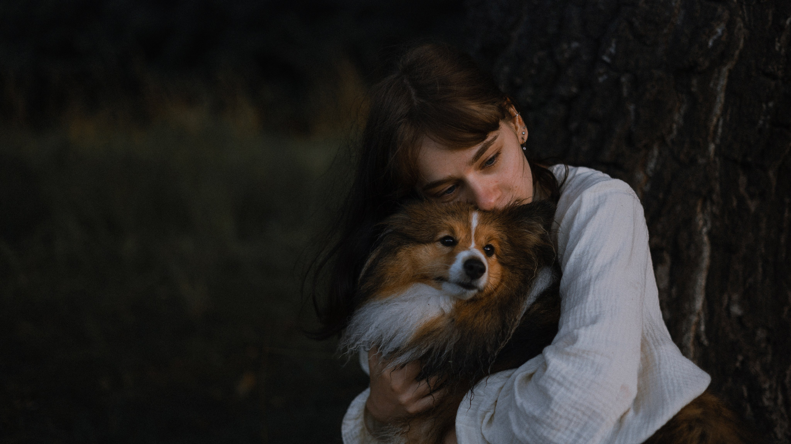 Аня и Скай. Фотограф-анималист Богданова Полина