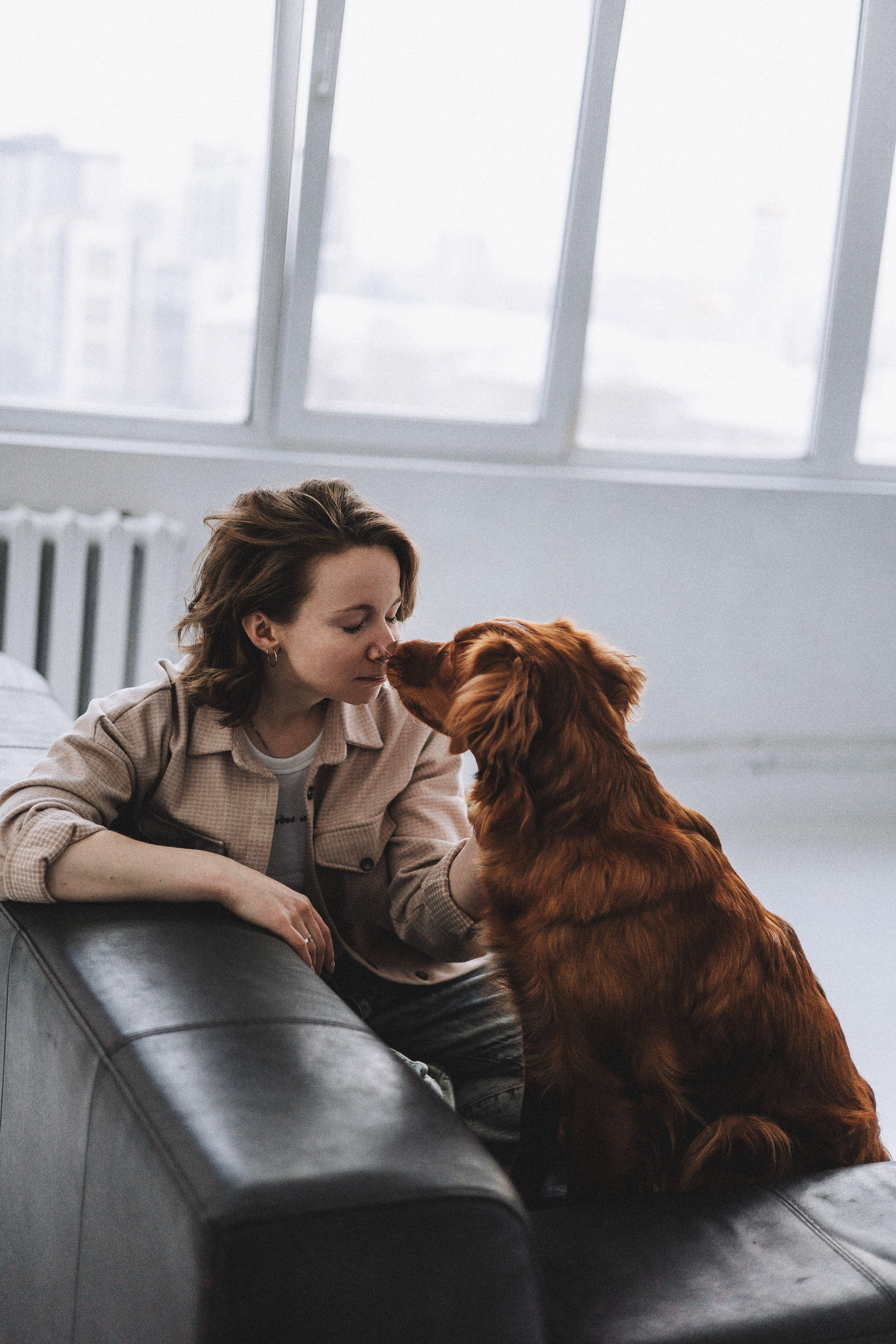 Аня и Лея. Фотограф-анималист Богданова Полина