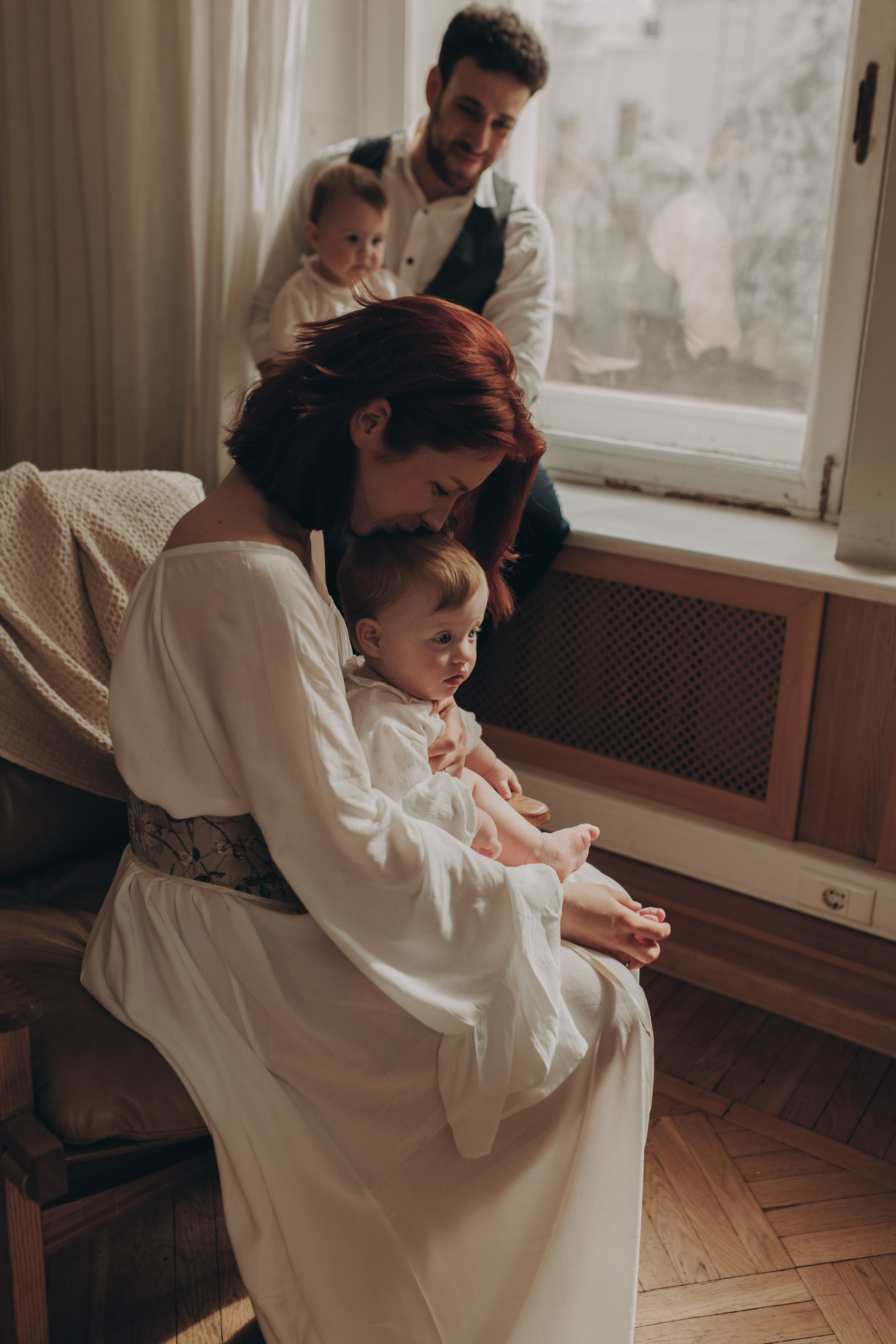 Маша, Саша и малышки. Семейный фотограф Полина Сарина Москва