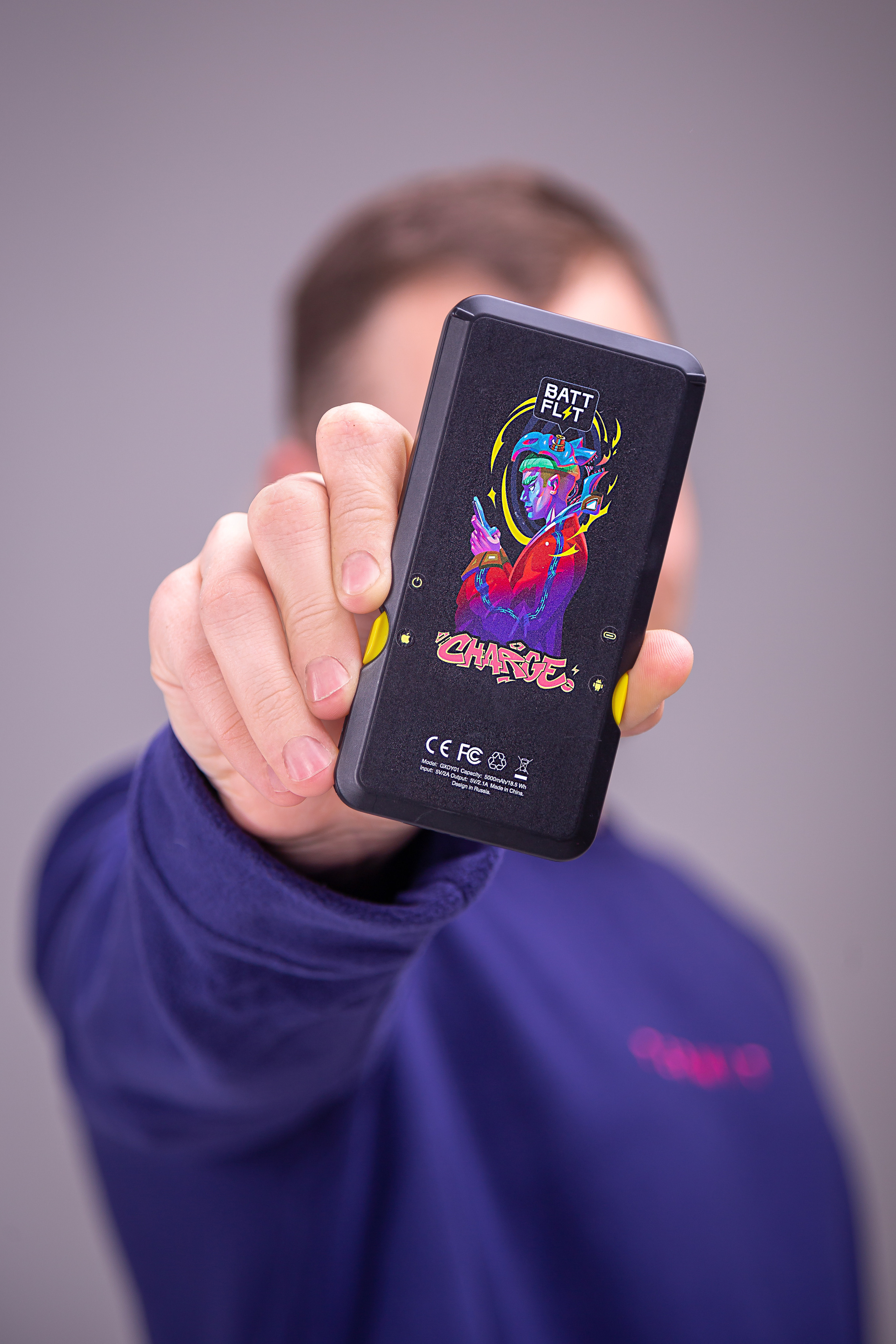 Пауэрбанки «Batt Flit». Фотограф Антон Клейнос, Владивосток