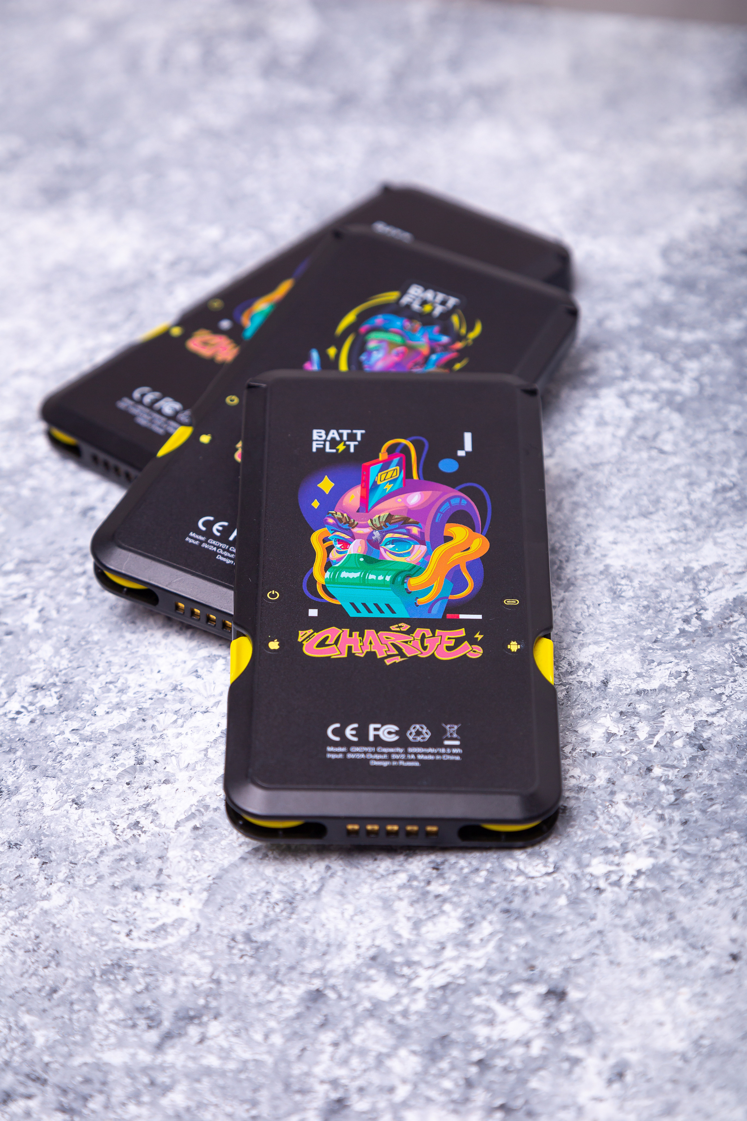 Пауэрбанки «Batt Flit». Фотограф Антон Клейнос, Владивосток
