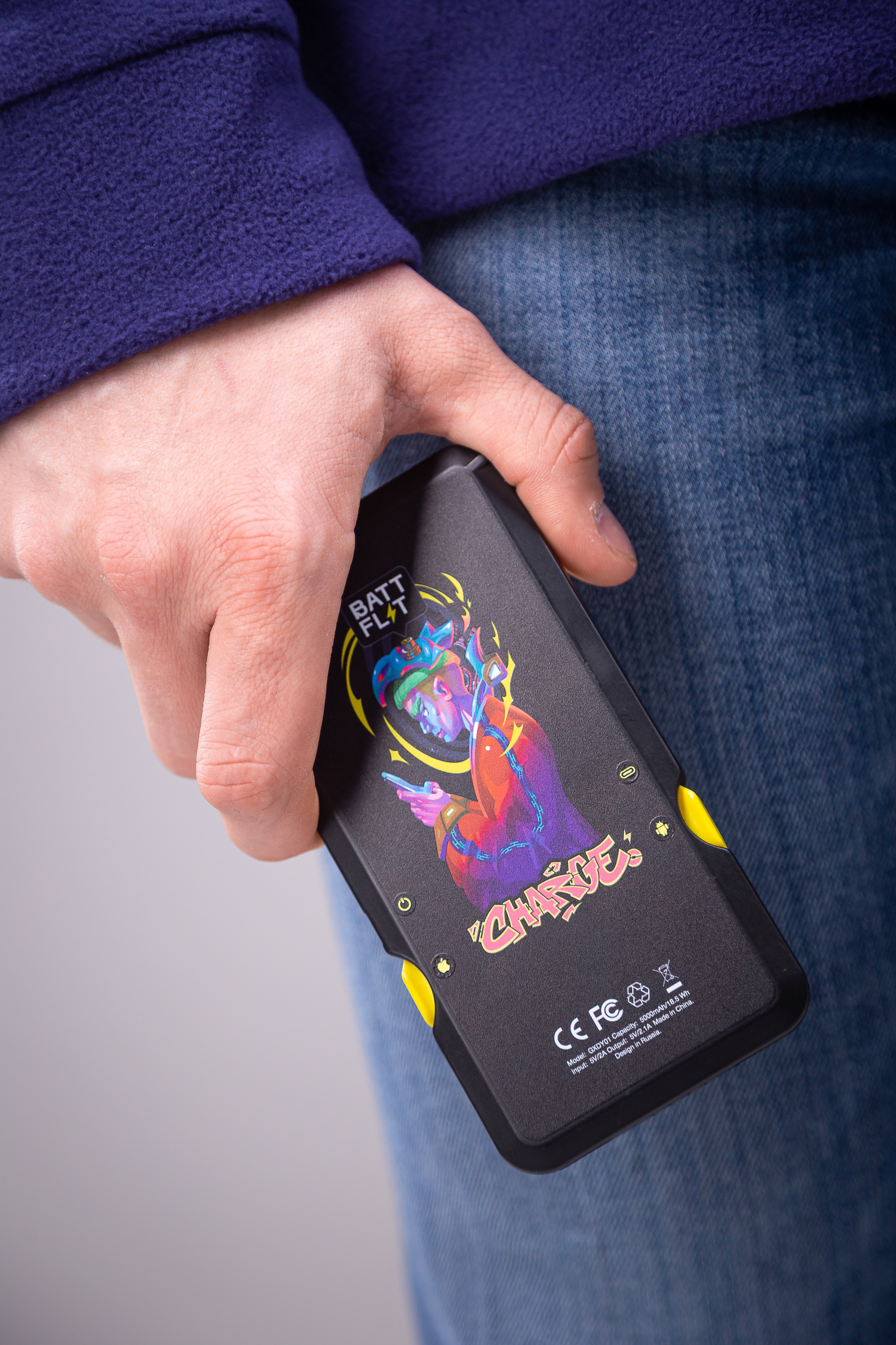 Пауэрбанки «Batt Flit». Фотограф Антон Клейнос, Владивосток