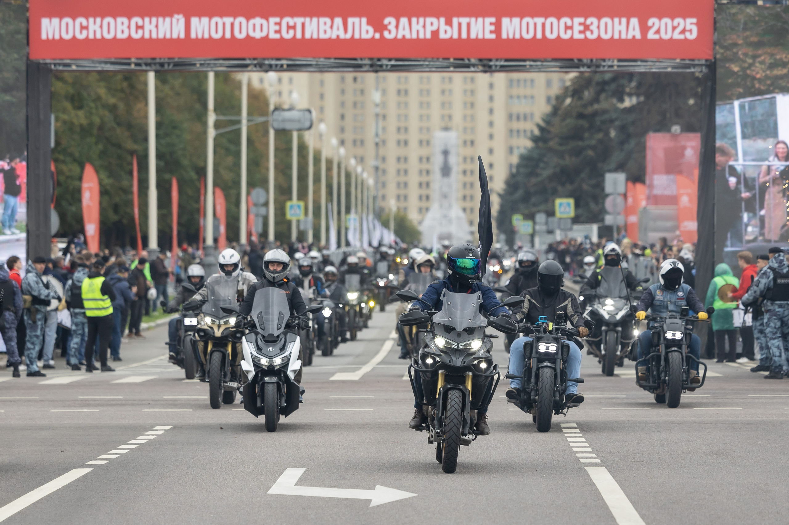 13-й Московский Мотофестиваль. Фотограф Владимир Охрименко