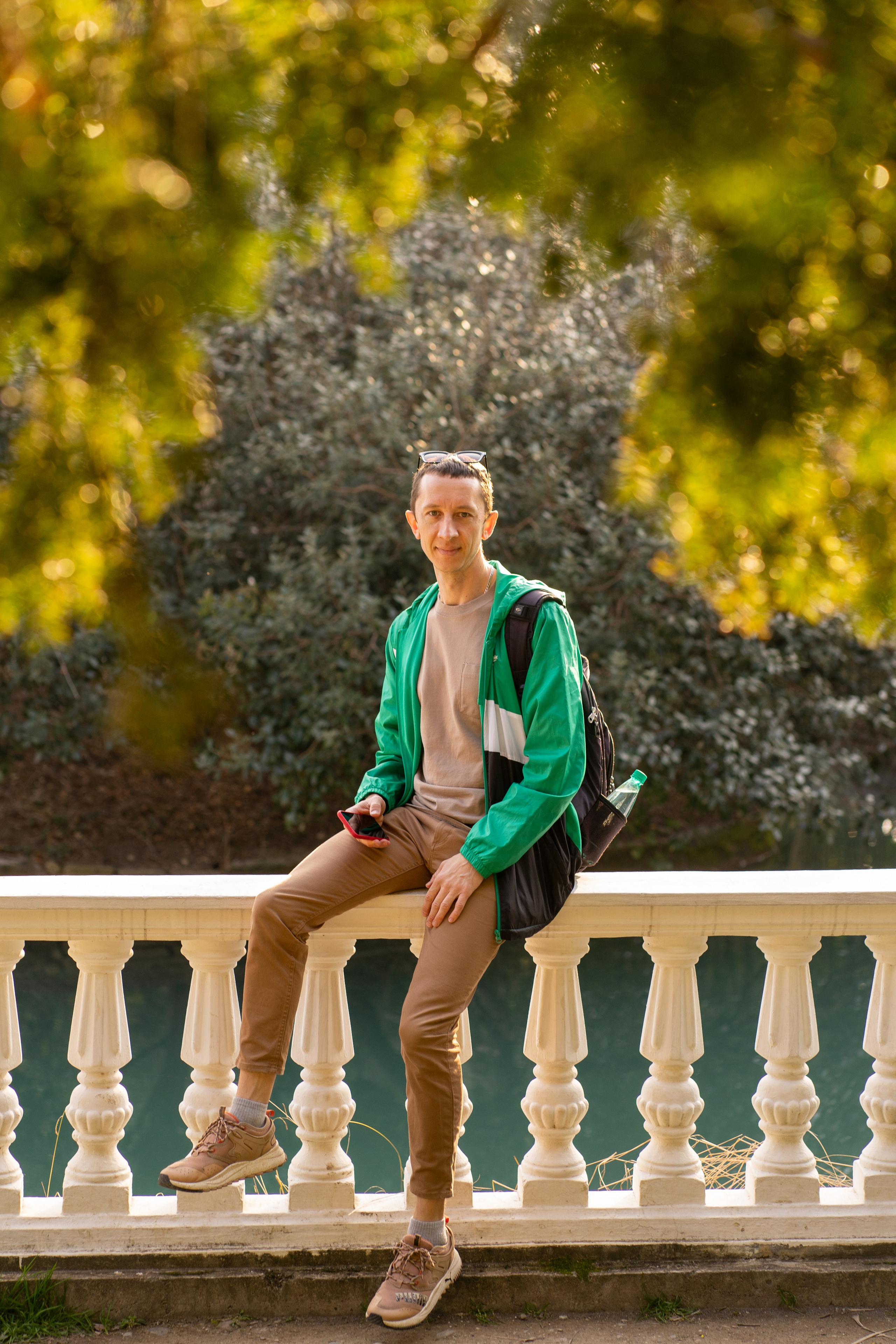 Фотосессия в парке. Фотограф в Сочи Тиунова Маргарита и Тиунов Евгений