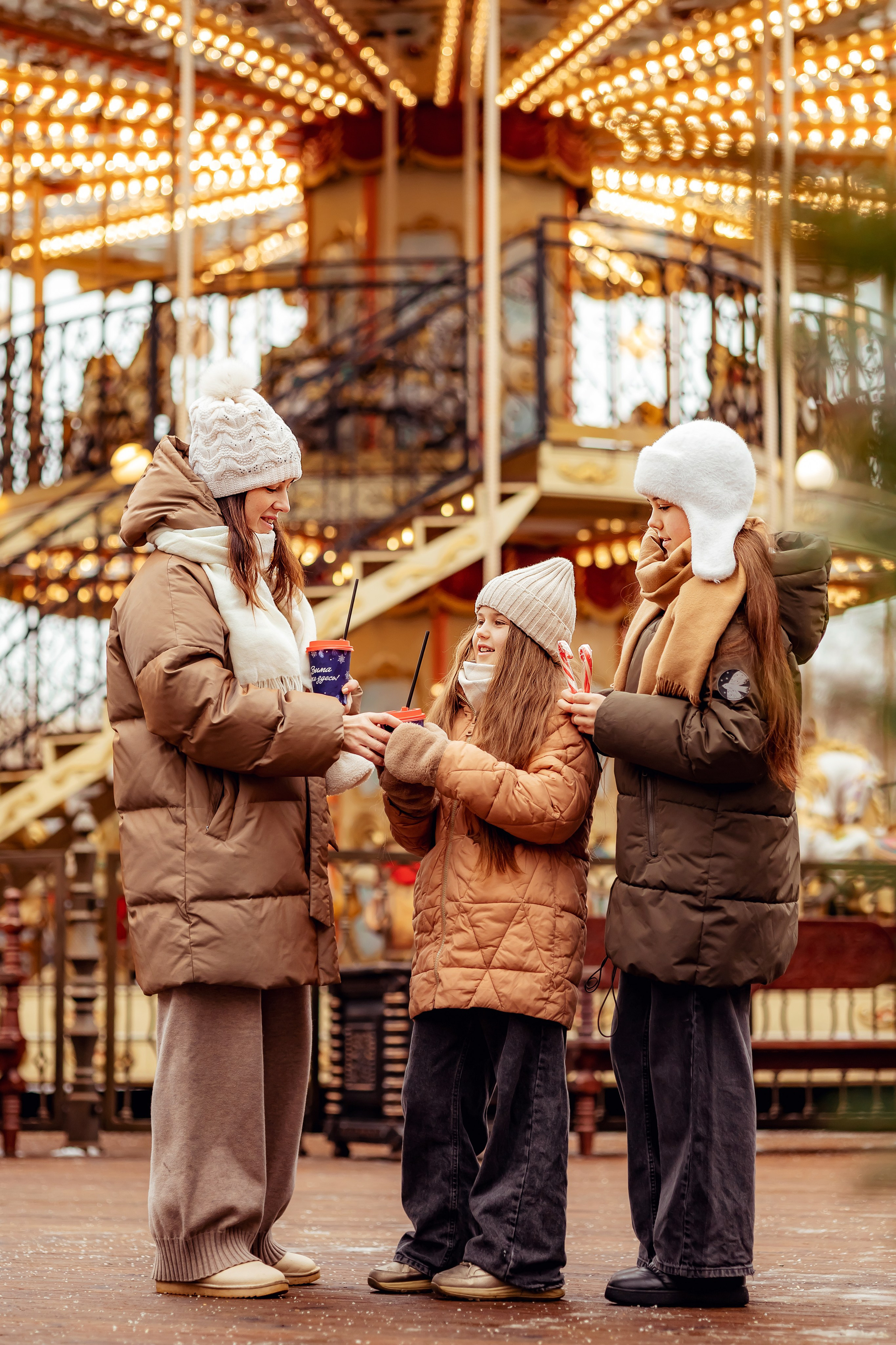 Москва новогодняя. Семейный и детский фотограф в Москве Анна Чертополох