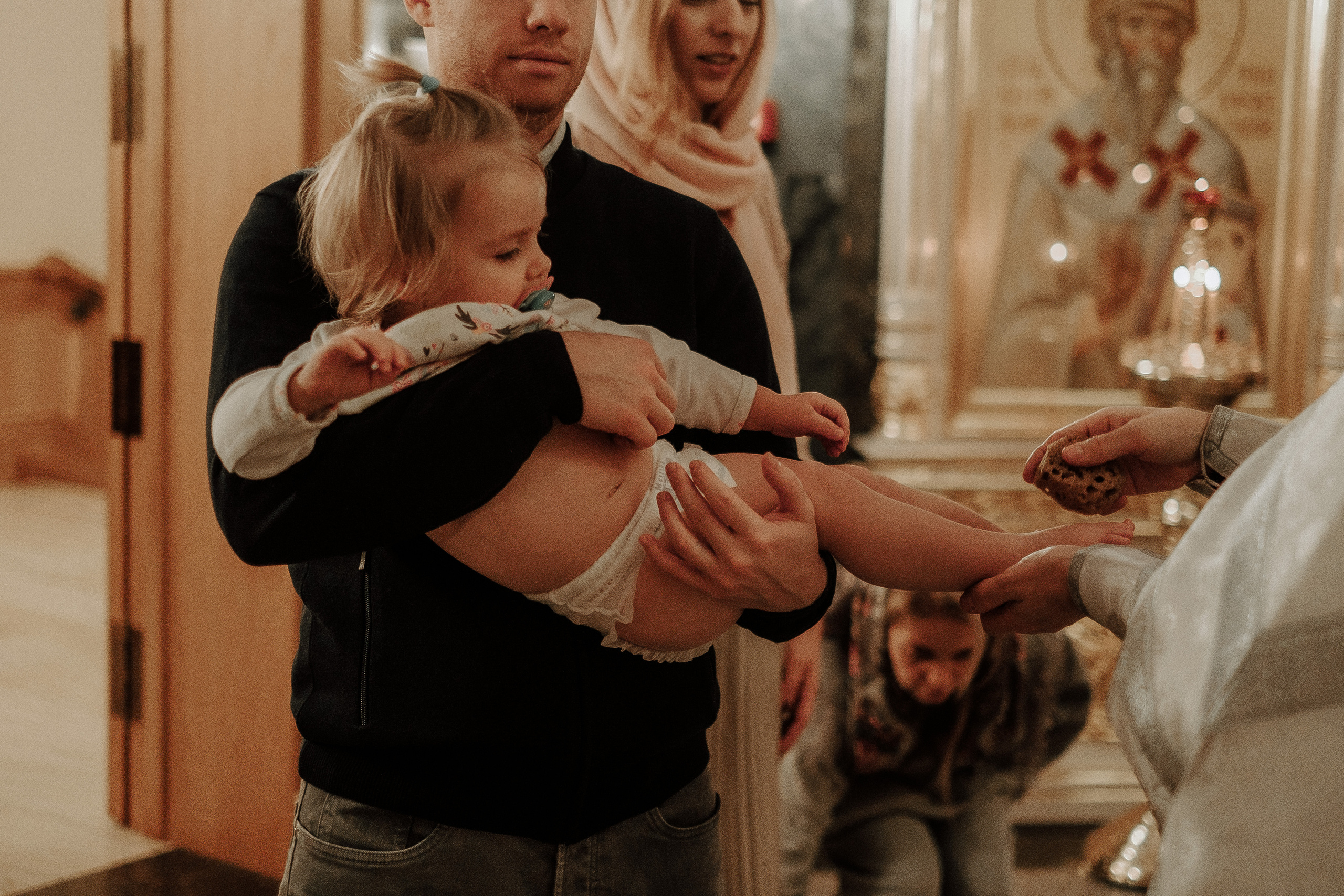 Крещение Саши. Фотограф Мария Хлебникова Санкт-Петербург Москва