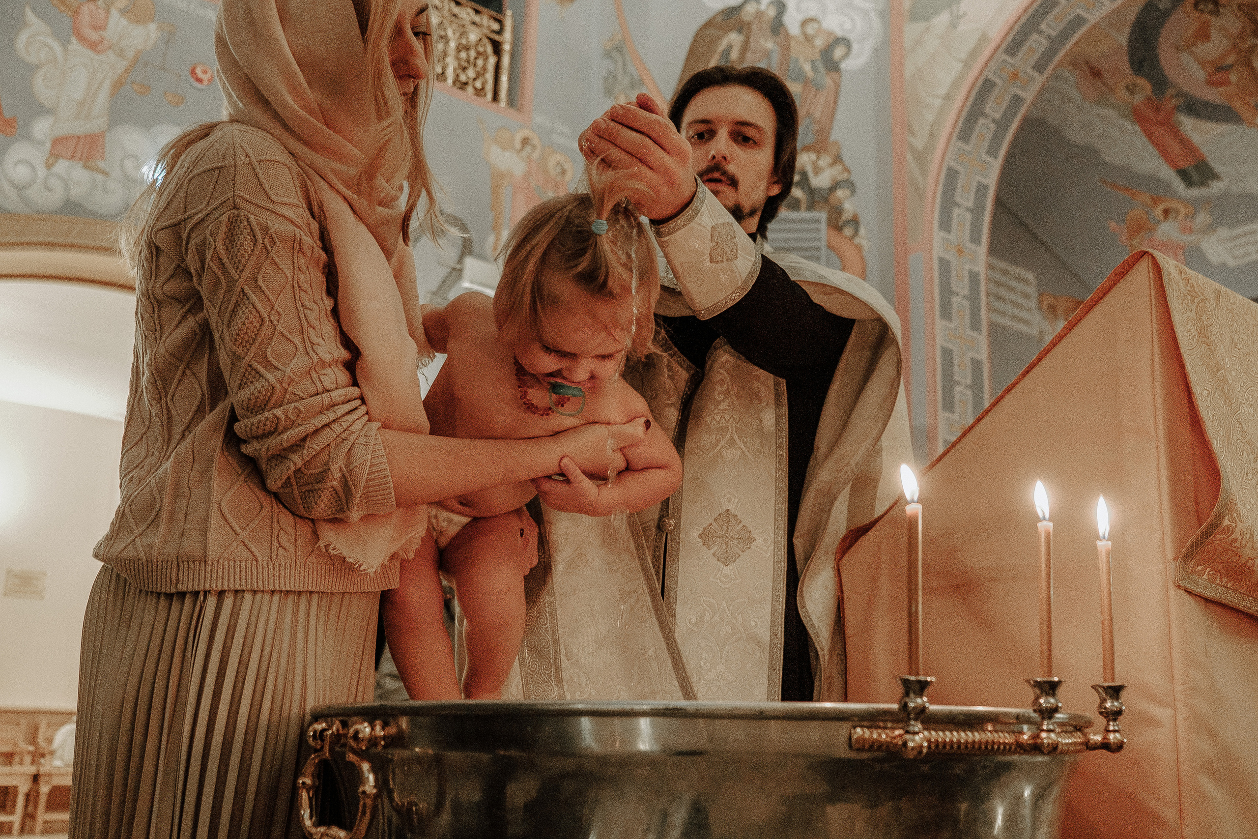 Крещение Саши. Фотограф Мария Хлебникова Санкт-Петербург Москва