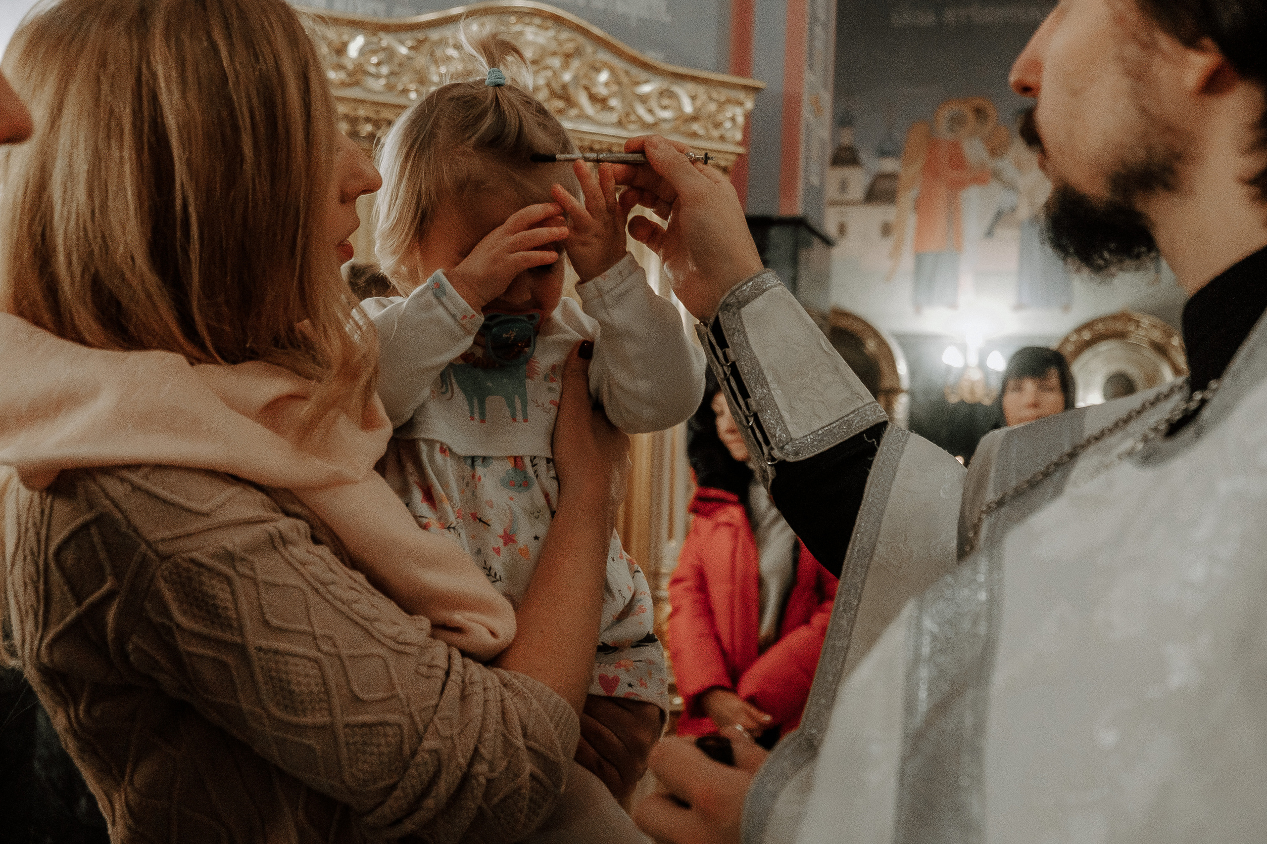 Крещение Саши. Фотограф Мария Хлебникова Санкт-Петербург Москва