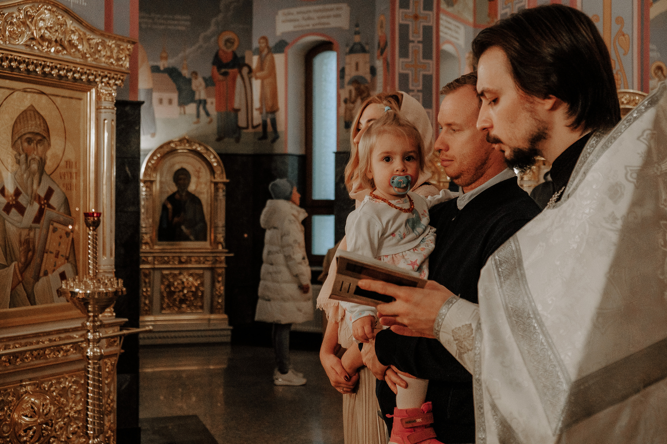 Крещение Саши. Фотограф Мария Хлебникова Санкт-Петербург Москва