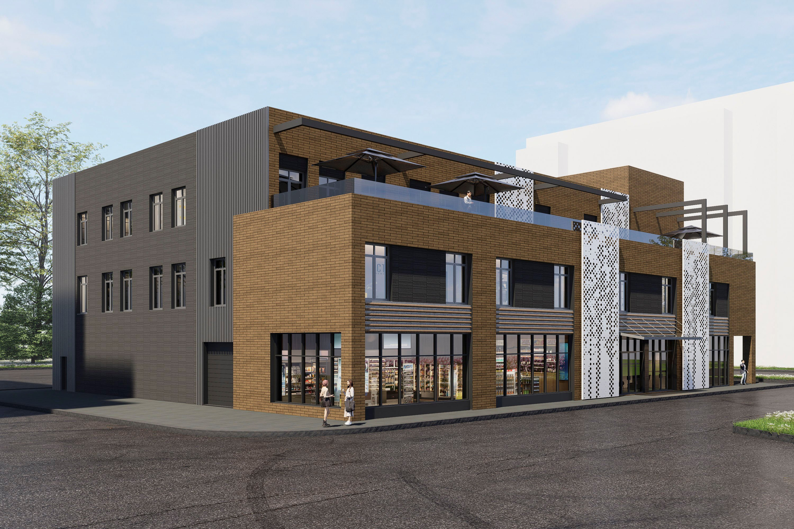 Фасад Сысоева. Архитектурно-дизайнерское бюро ROOMS