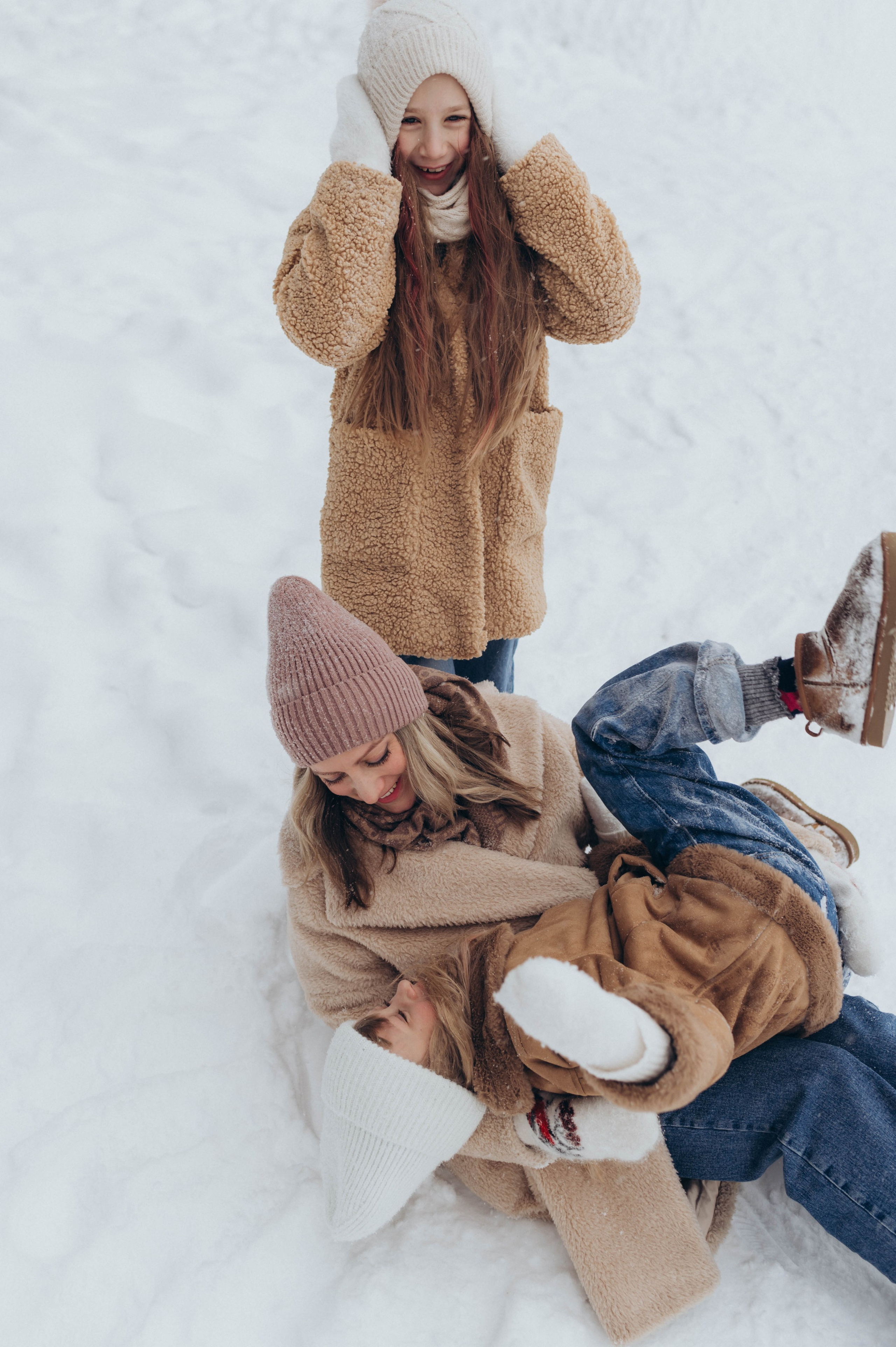 Зимние забавы. Семейный и портретный фотограф Надежда Вылку