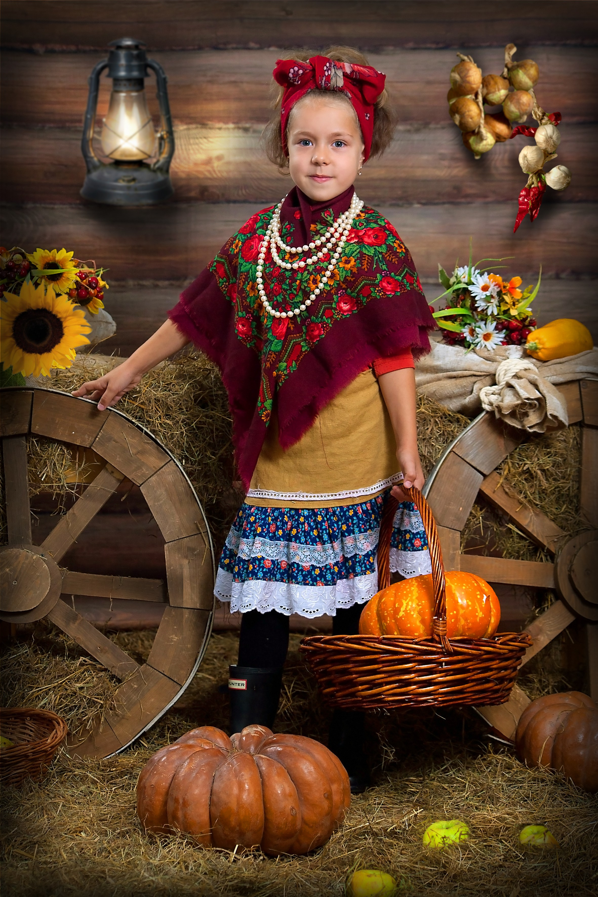 В амбаре. Art photographer Nino