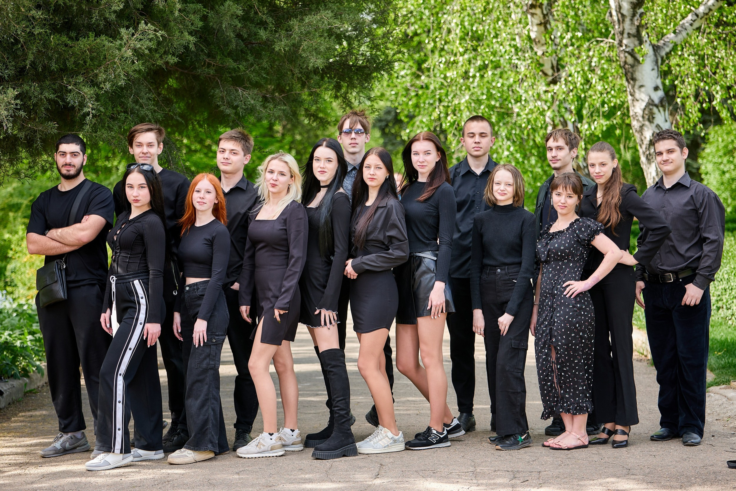 ШКОЛЬНИКИ. БОТСАД. Фотограф Татаринов Андрей (Донецк / Макеевка)