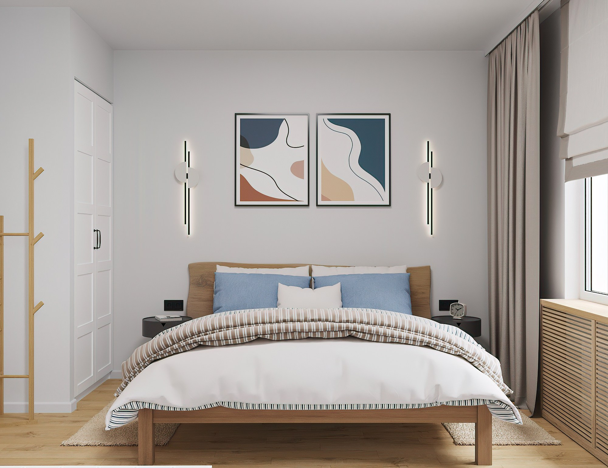 Квартира в ЖК «Невские Паруса». Дизайнер интерьера в Санкт-Петербурге Ольга Рытаровская