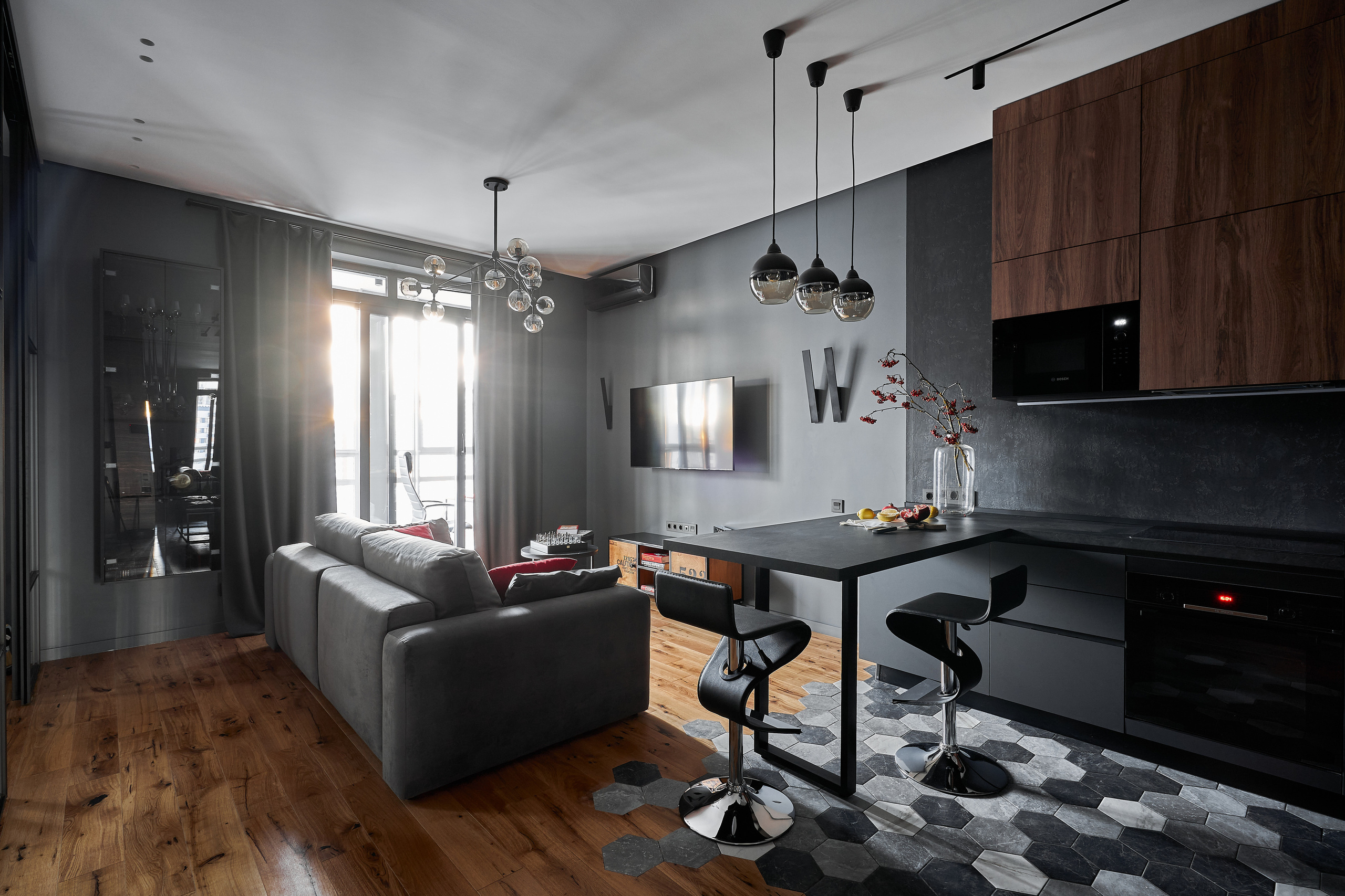 В оттенках серого (Бизнес съемка). Бояршинов Антон Интерьерный фотограф/видеограф Москва