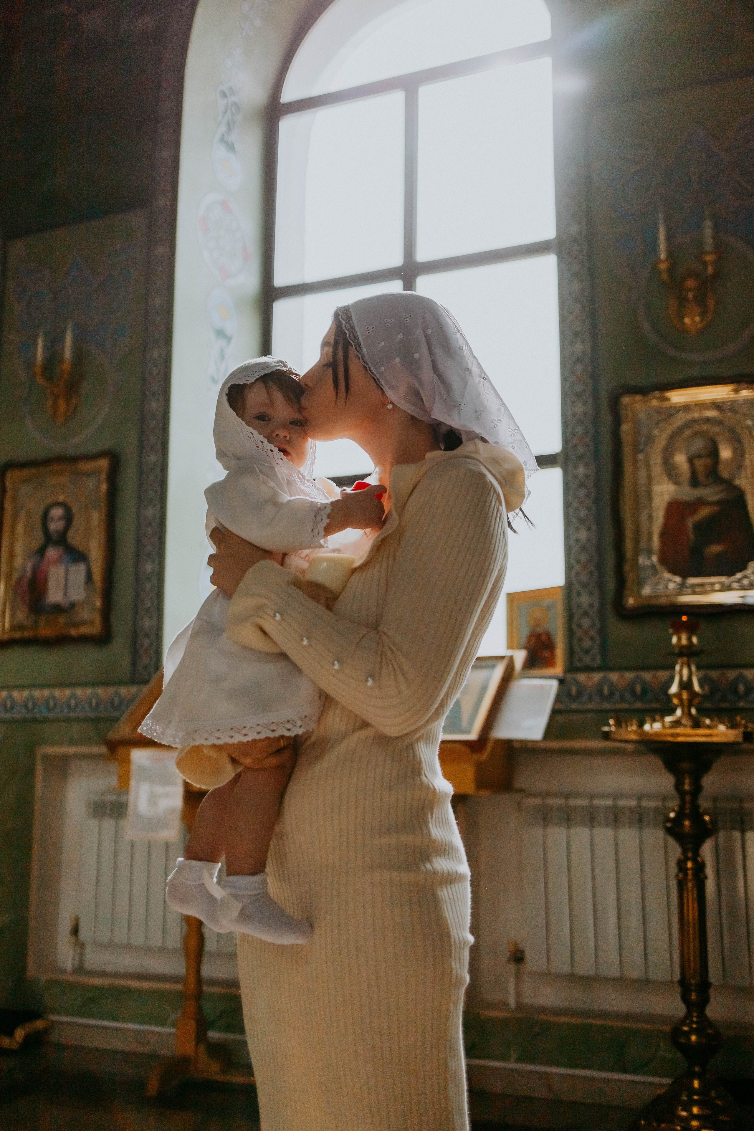 Крещение Василисы. Семейный фотограф в Волгодонске Краченцева Анна