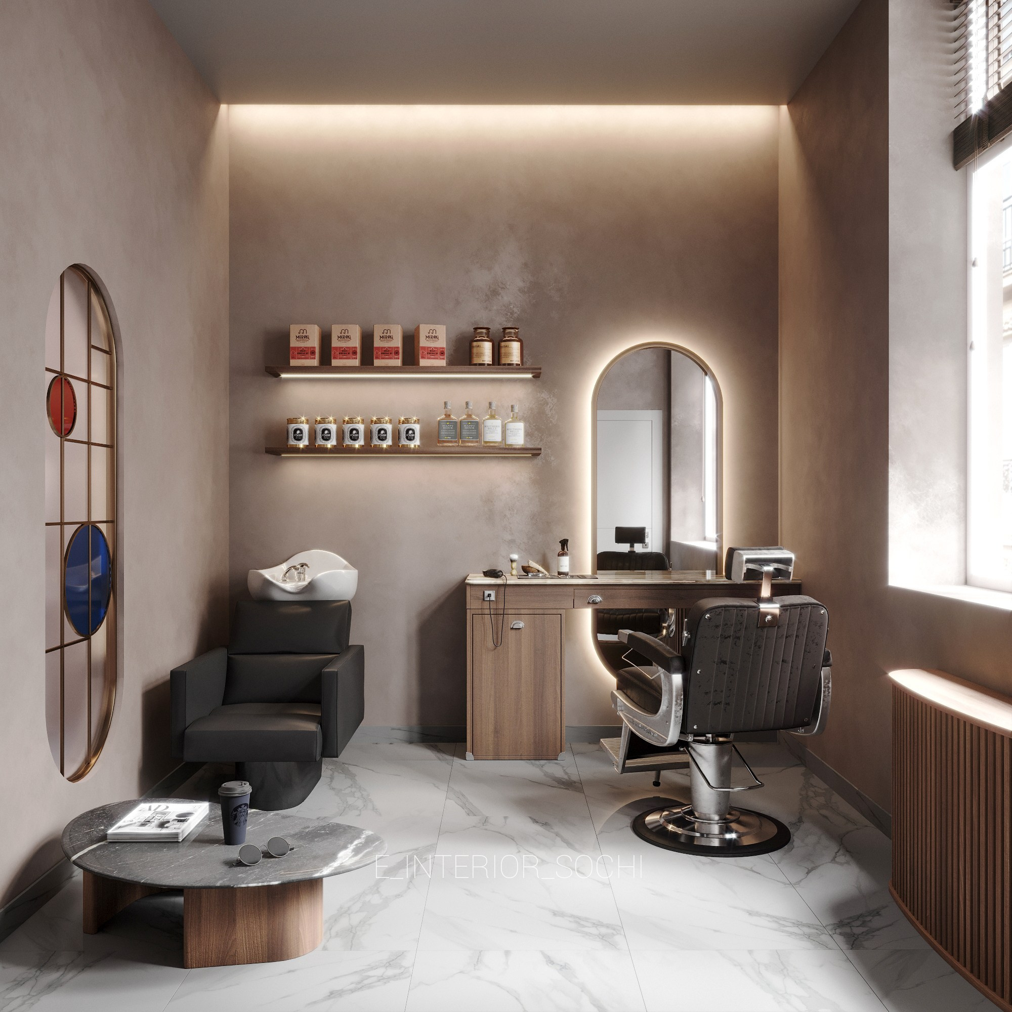 BEAUTY_MIGAL. Дизайн интерьера Евгения Тисленко