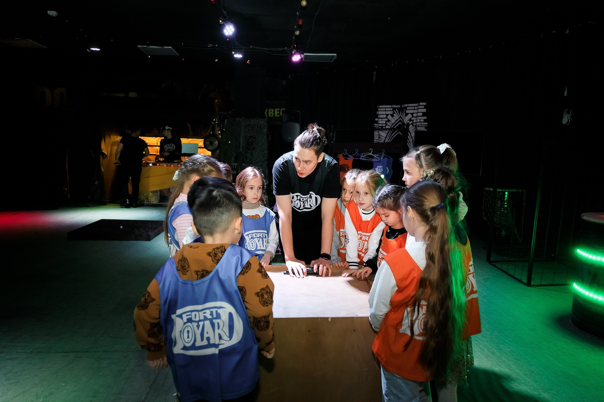 Фотосъемка детского дня рождения на квесте. Фотограф в Саратове Ольга Мазлова