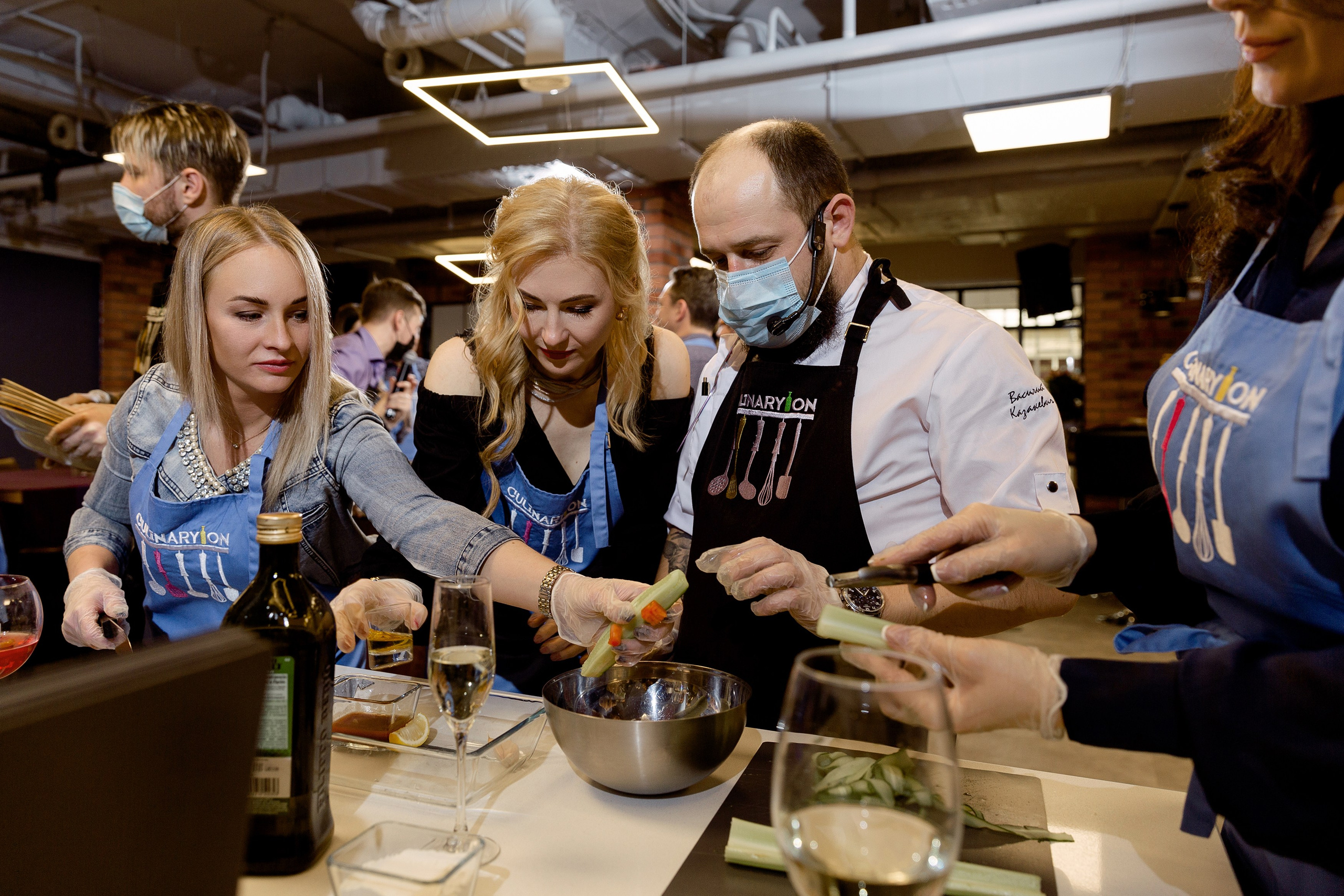 Кулинарная студия. Репортаж. Свадебный фотограф в Санкт-Петербурге Павел Резниченко