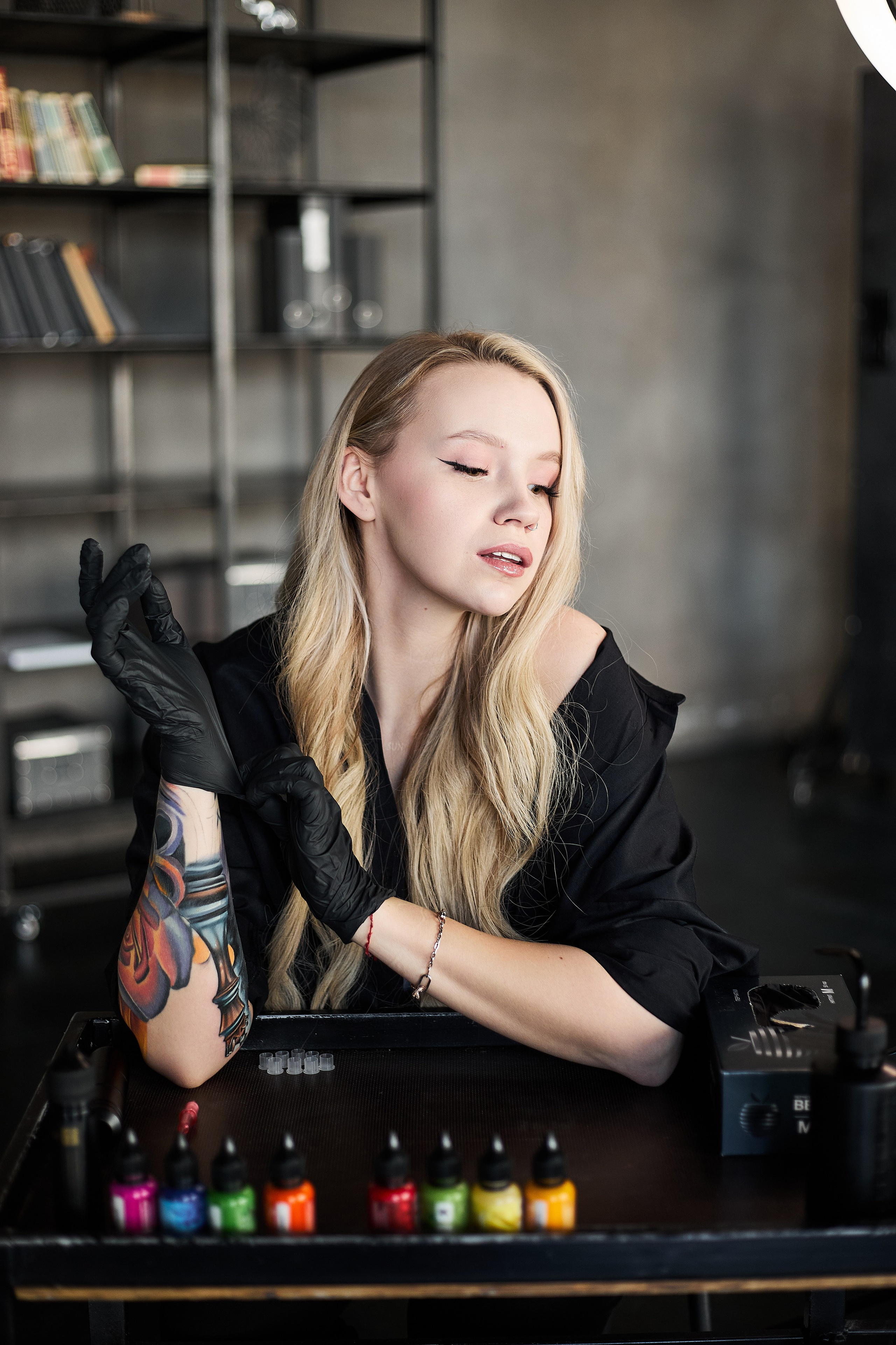 Тату мастер. Репортажный Фотограф Москва Дарья Лунева