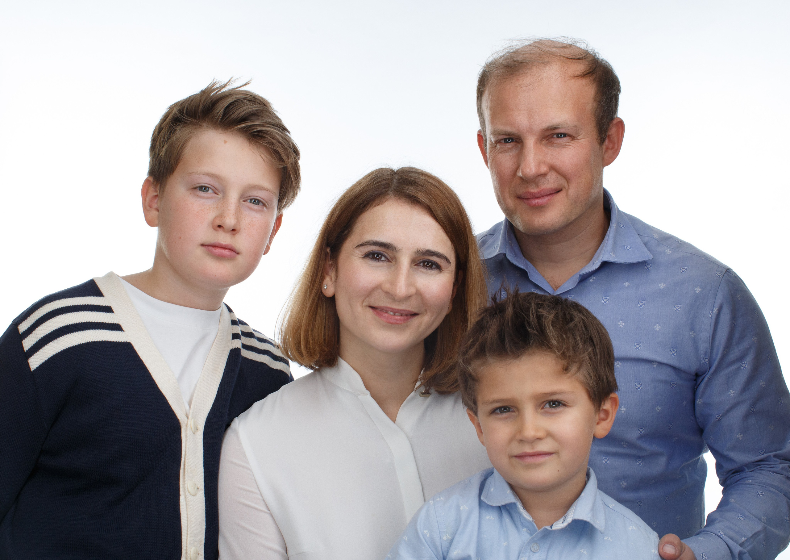 Семейная съёмка. Бизнес-портрет | Хедшот-фотограф | Студия делового портрета в Москве