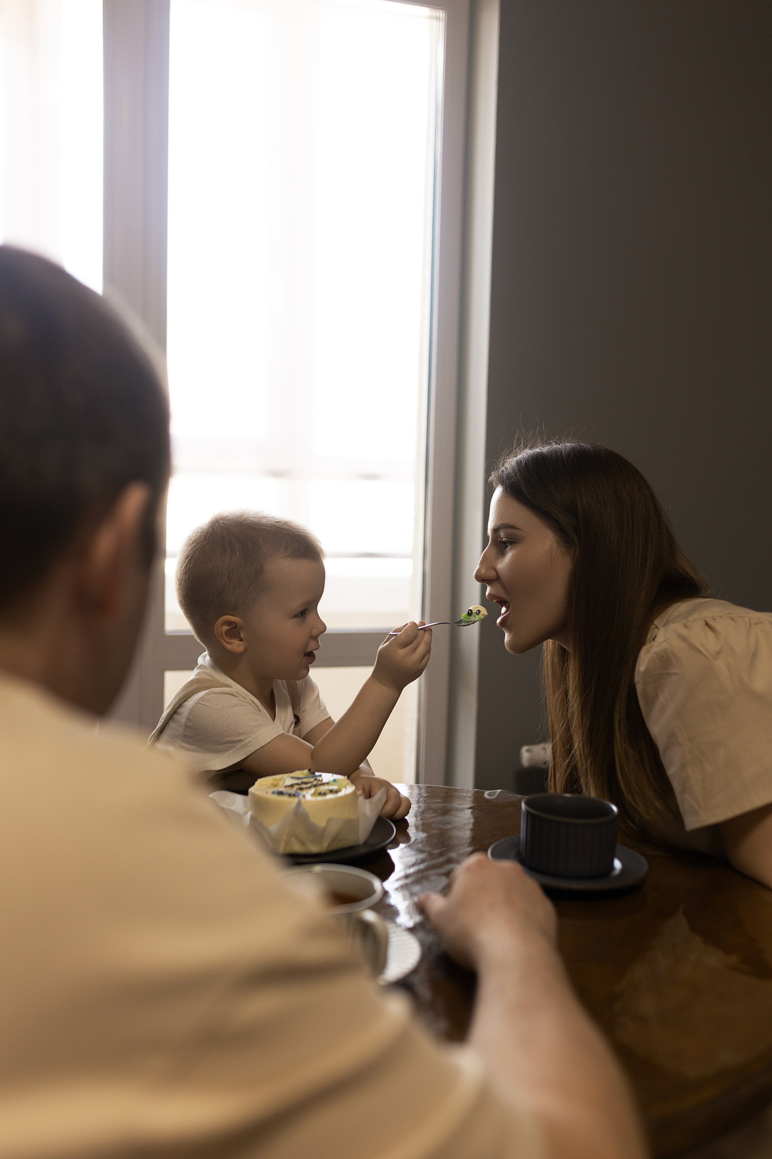 Алена, Владимир и Миша. Фотограф Алина Кучумова