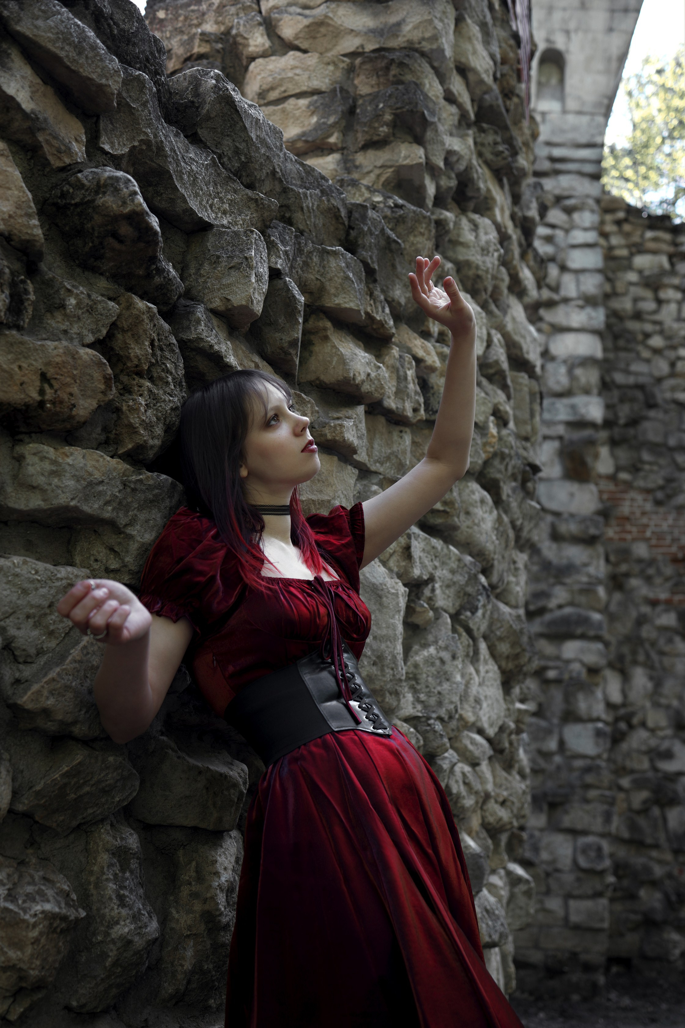 Jungfrau in Rot. Арт-фотограф. Coffelisk