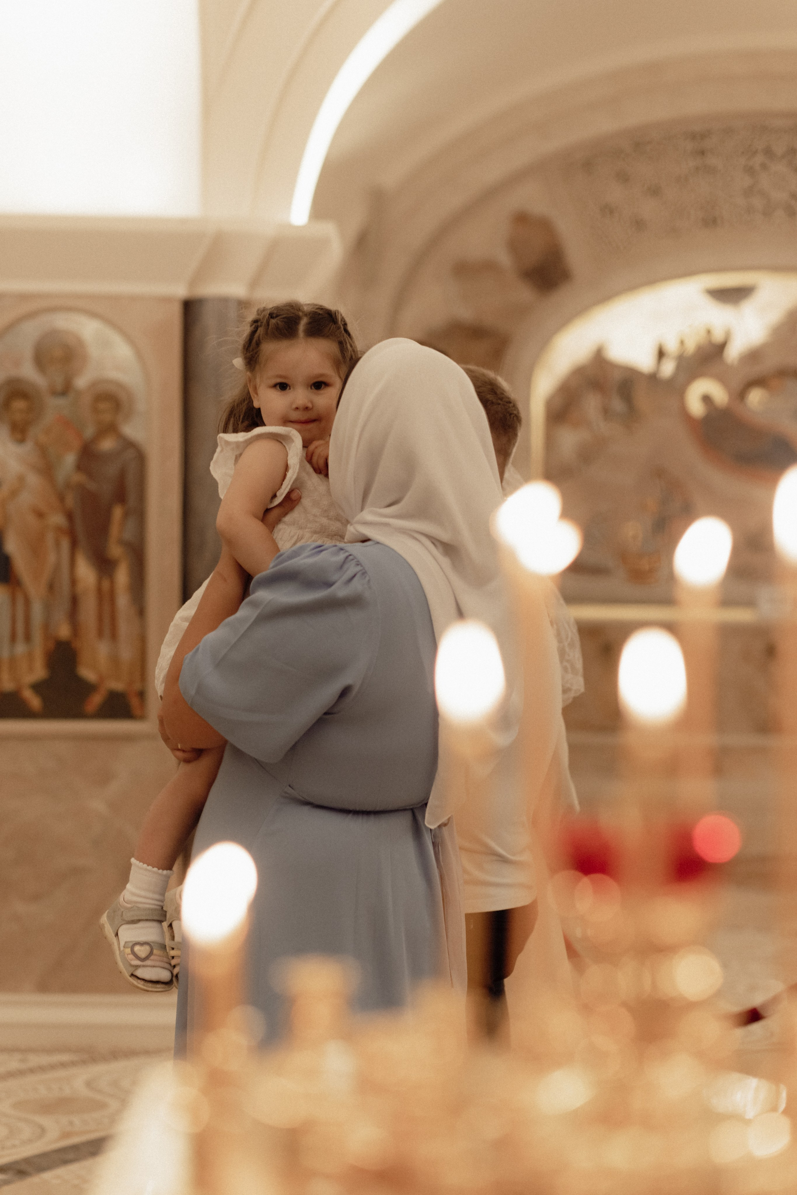 Крещение Киры. Семейный и свадебный фотограф в Челябинске Мария Леонтьева