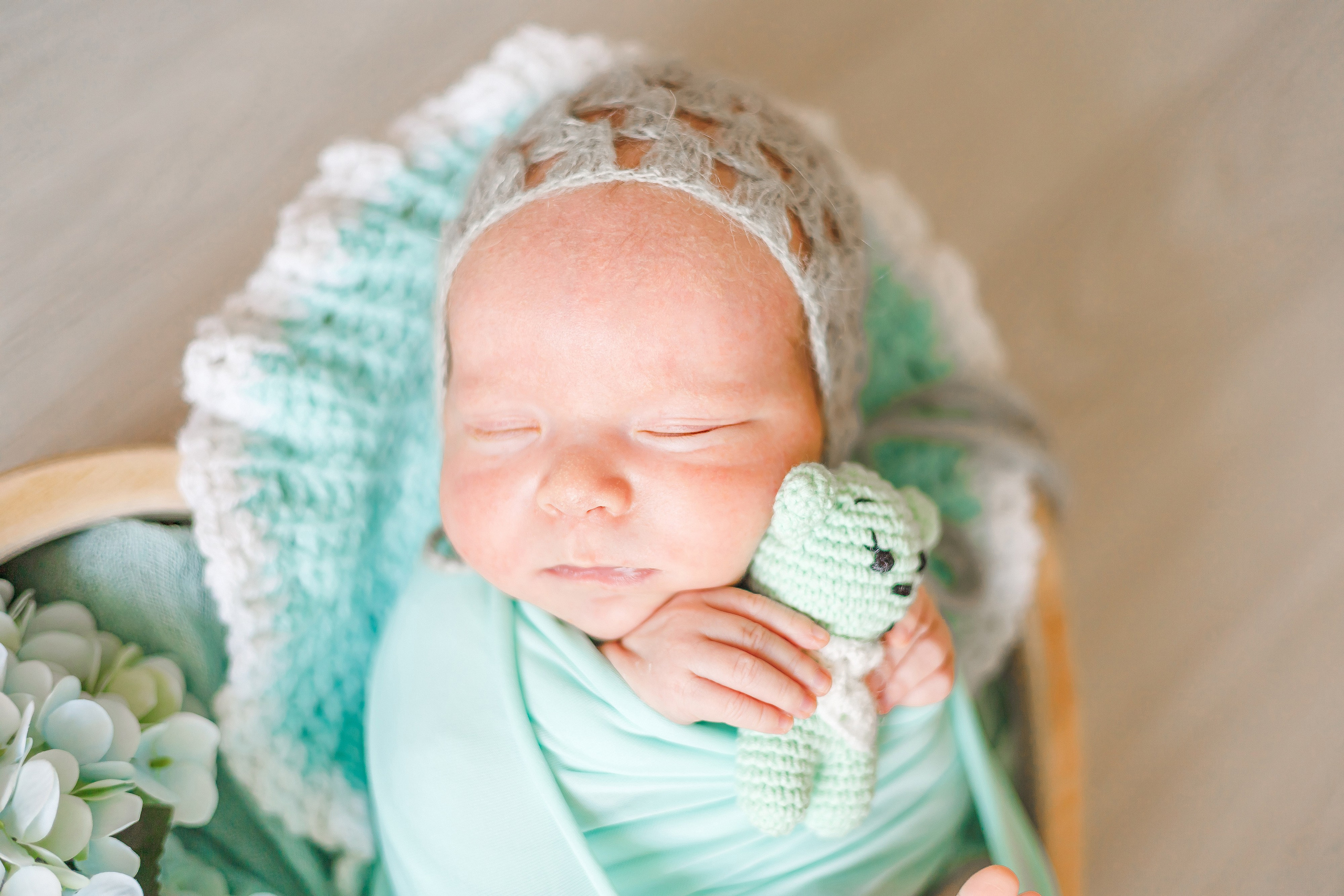 Амелия, 26 дней. Фотограф новорождённых в Йошкар-Оле Ильмира Сидоркина