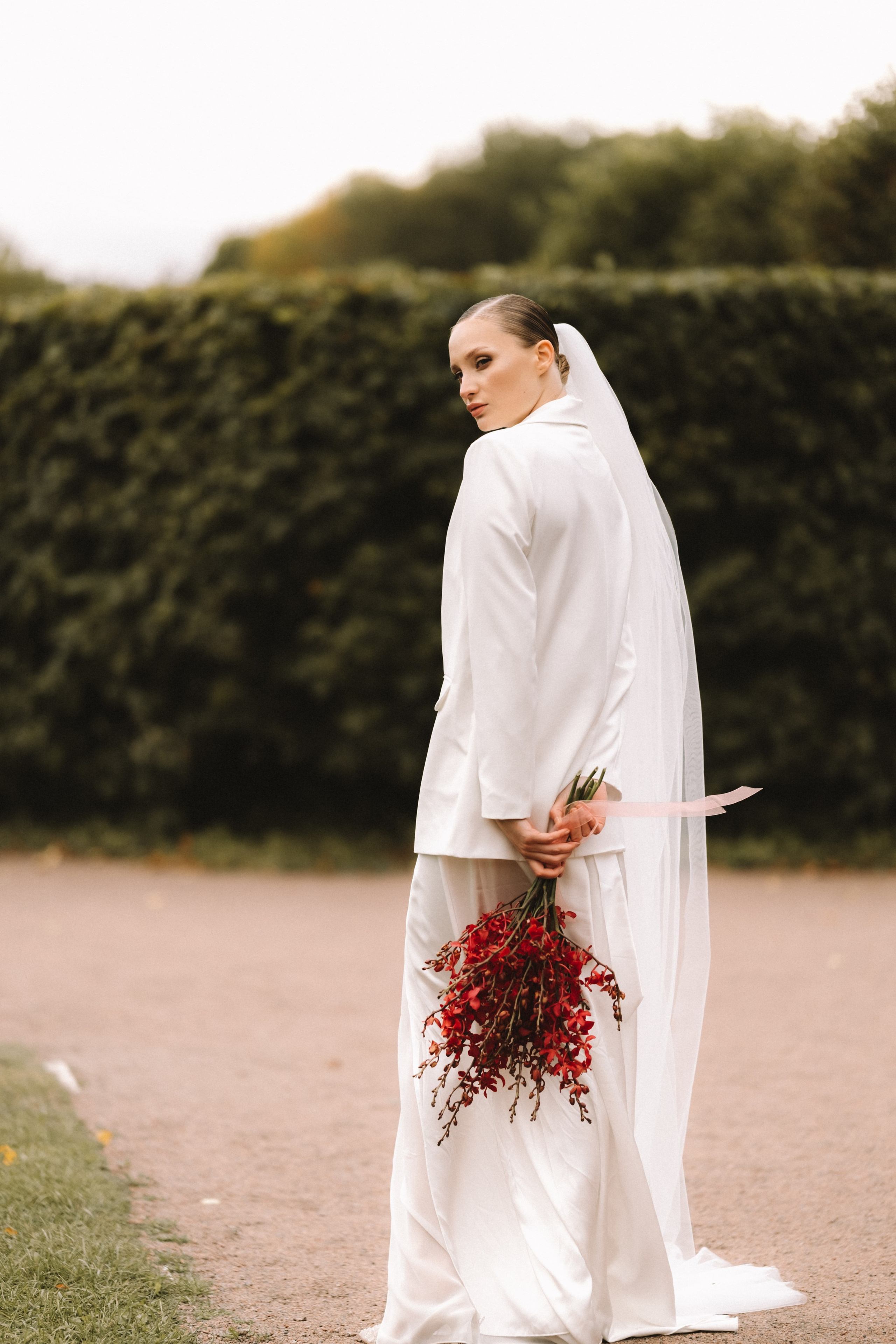 Михаил и Ксения в усадьбе Кусково. Фотограф в Москве Ольга Елоева