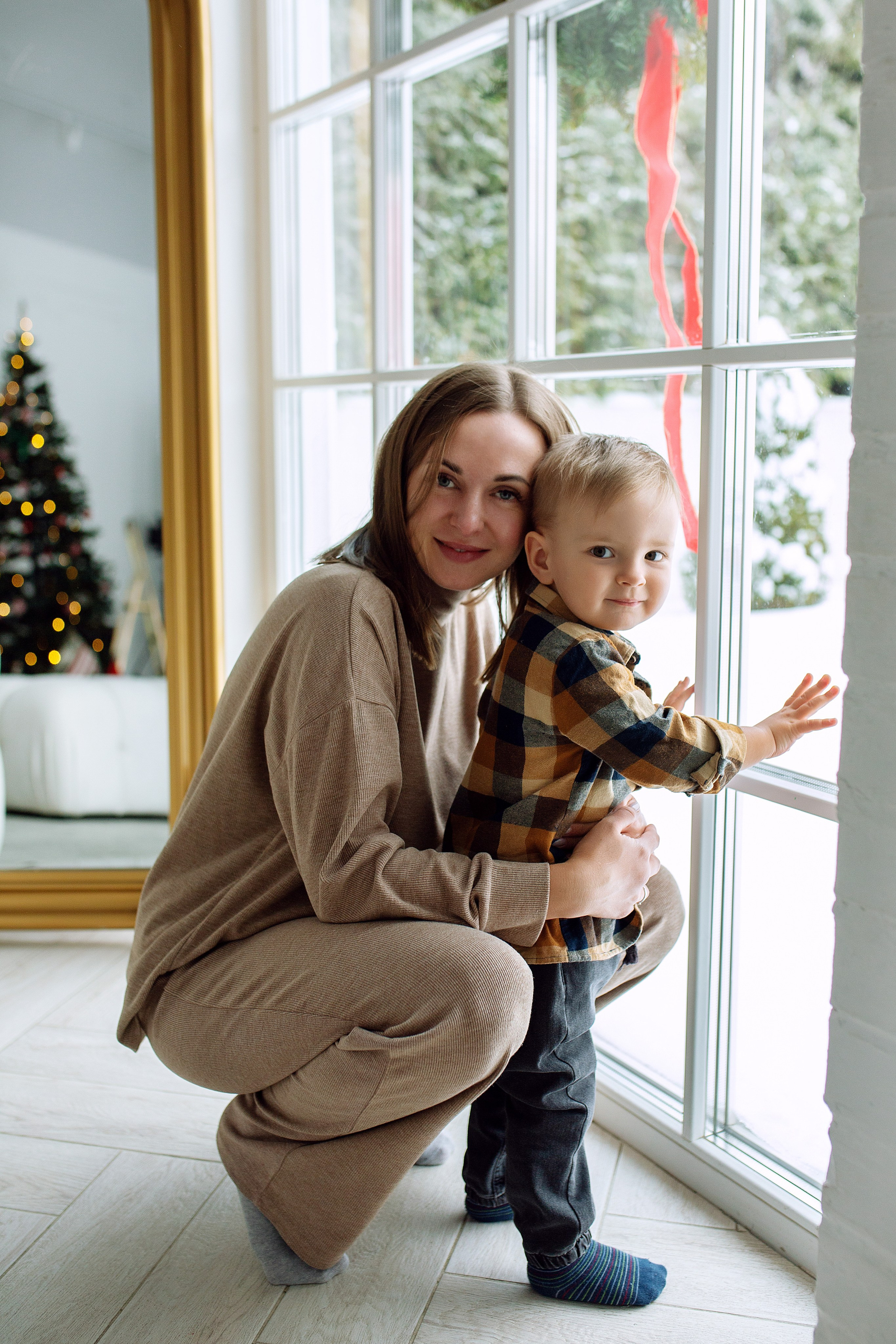 РОМА новогодняя фотосессия. Фотограф новорожденных Оксана Полевская