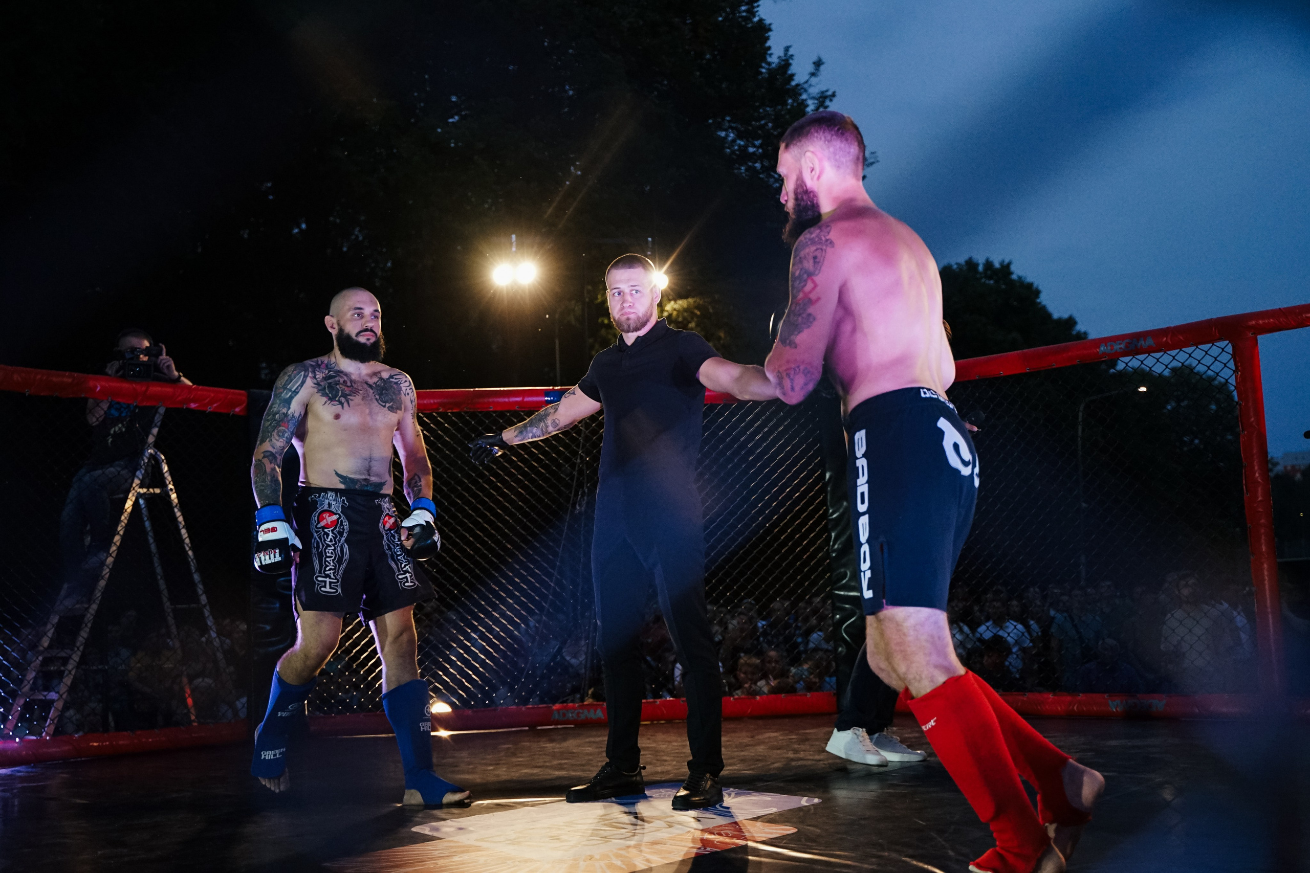 Вечер боев в ЦПКиО. Фотограф Надежда Погребняк | Рязань | Москва