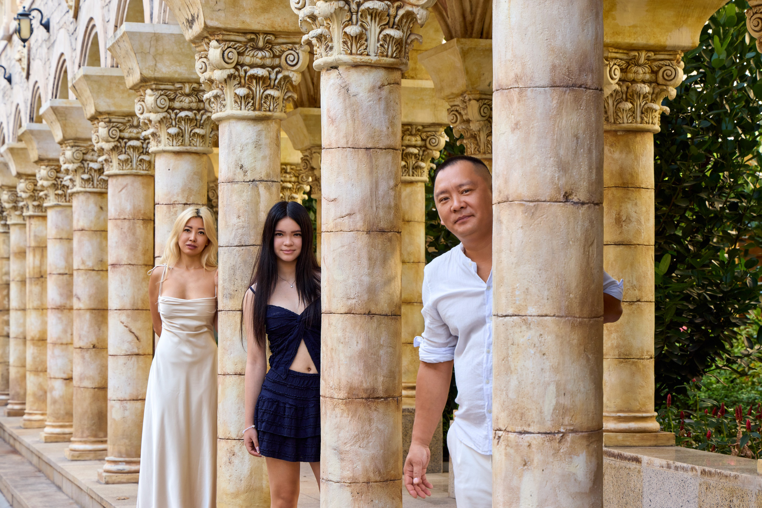 Family Photoshoot in Sunset Town