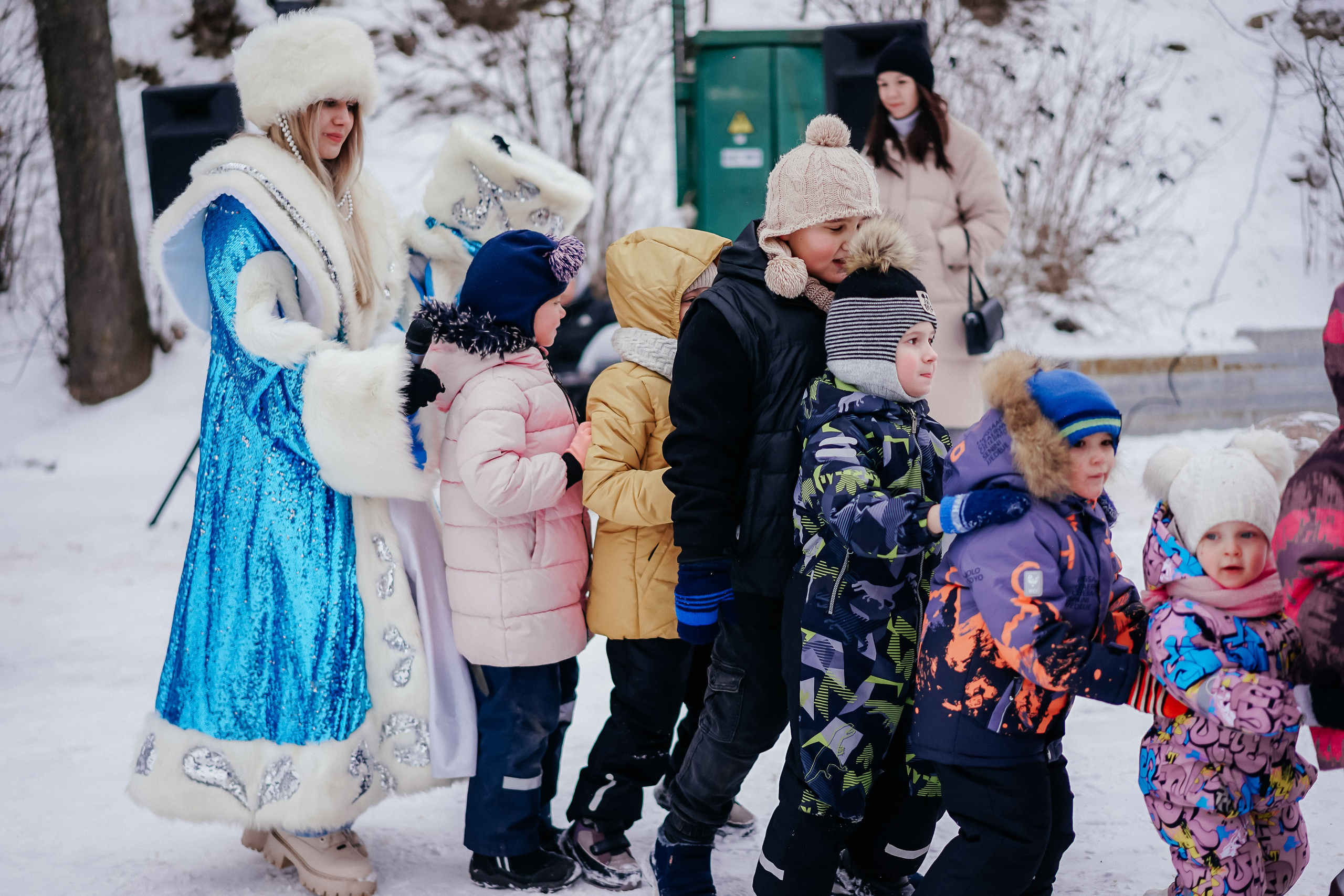 «Предновогодний переполох» Лопатинский сад, 14.12.2024. Фотограф и видеограф Смоленск | Студия Цезарь