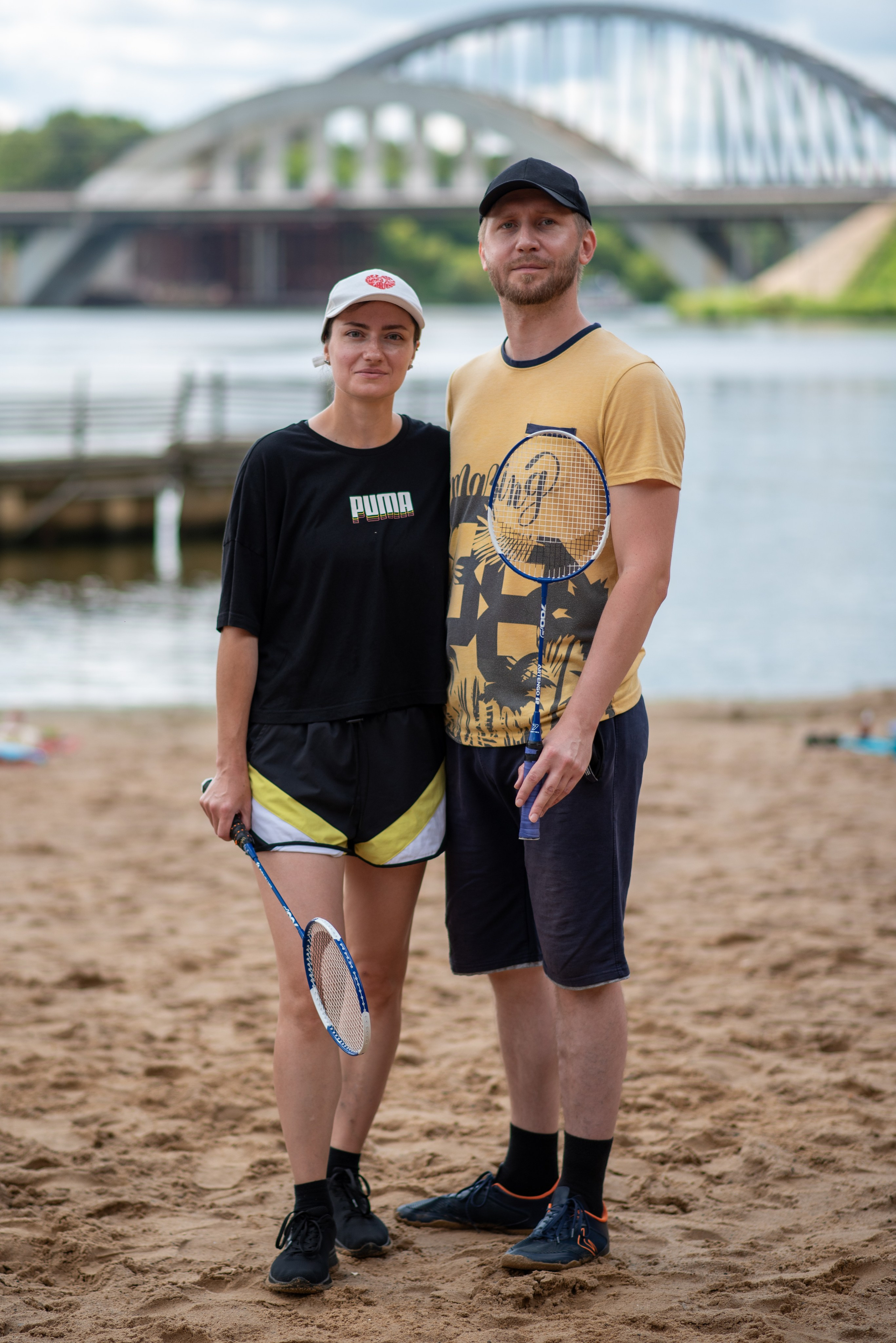 Бадминтон на свежем воздухе. Химки, Московская область. Фотограф Стеценко Наталия. Одинцово, Москва, Московская область