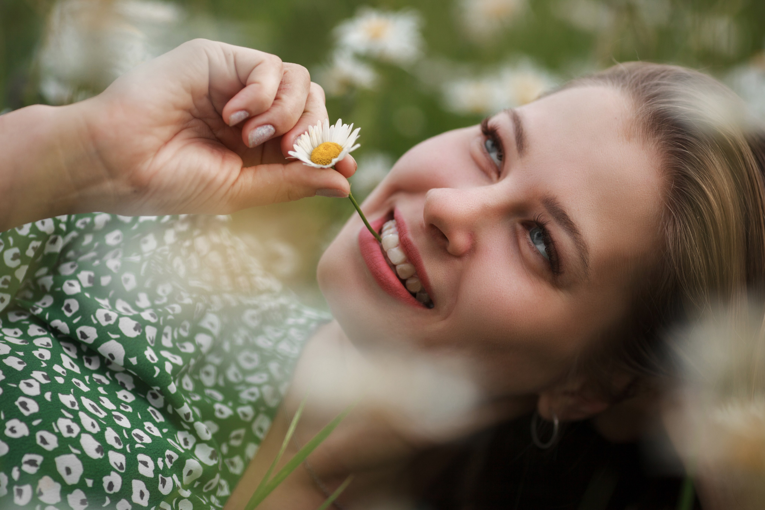 Ромашковое поле — Елизавета. Фотограф Ставрополь Пятигорск Елизавета Дарина