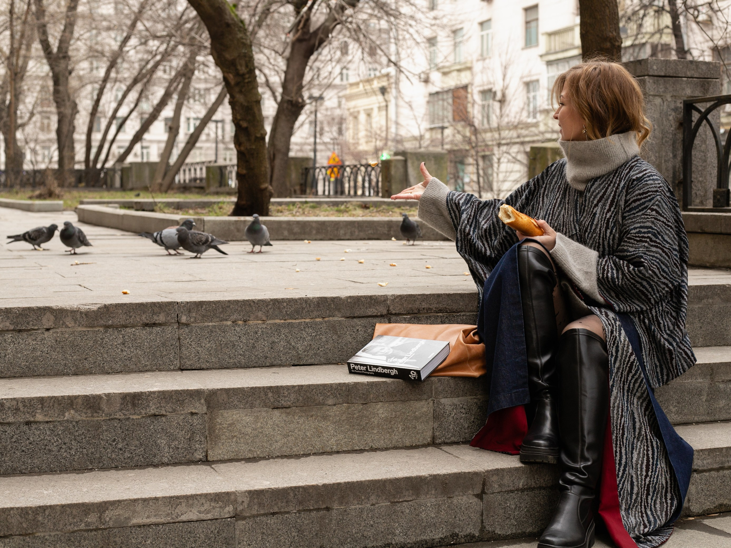 Стрит съемка для стилиста. Александра Пылёва. Фотограф. Москва