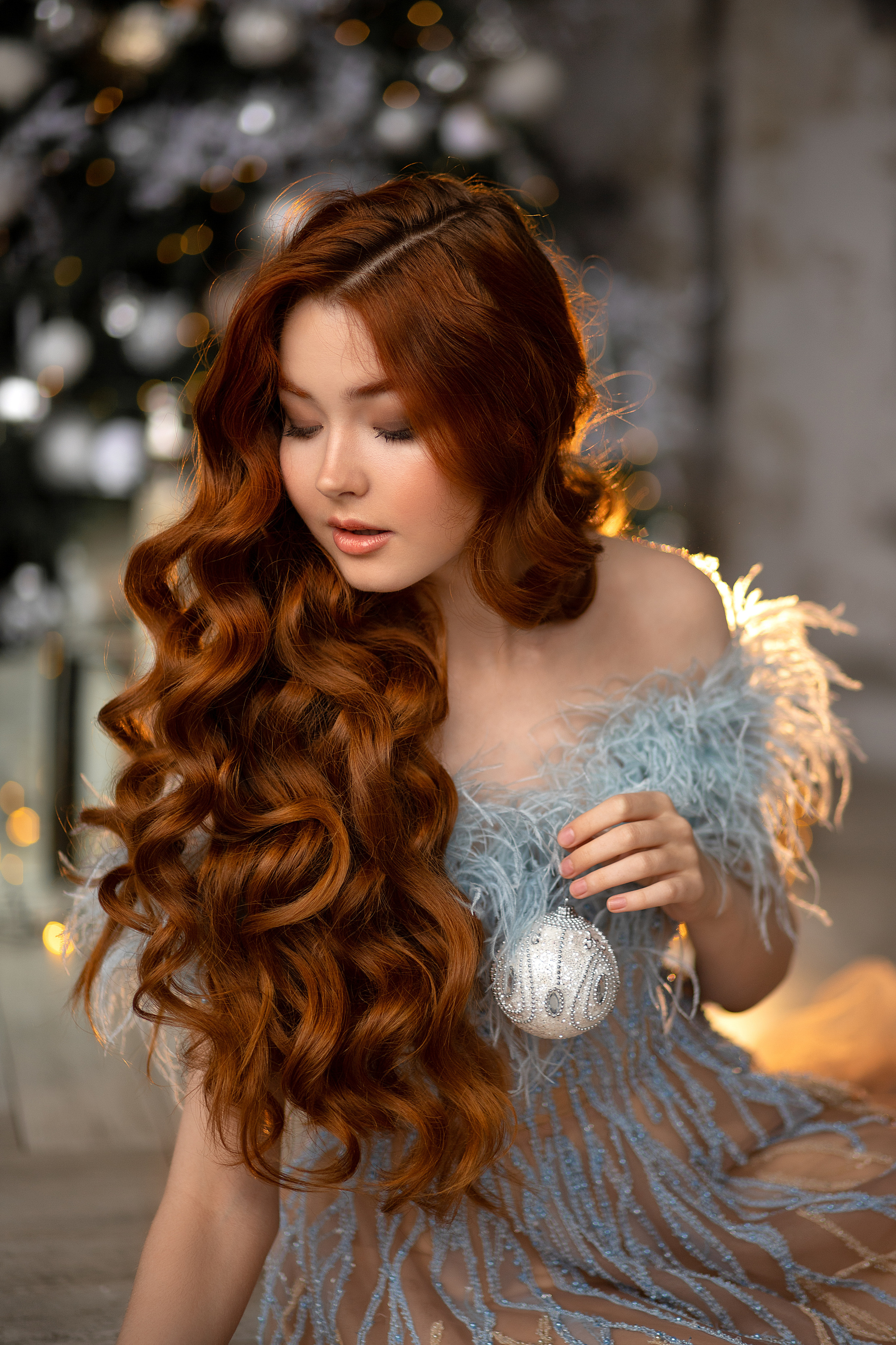 Видео-урок по обработке «Женского новогоднего портрета». Женский, детский и семейный фотограф Анастасия Федюкина в Москве