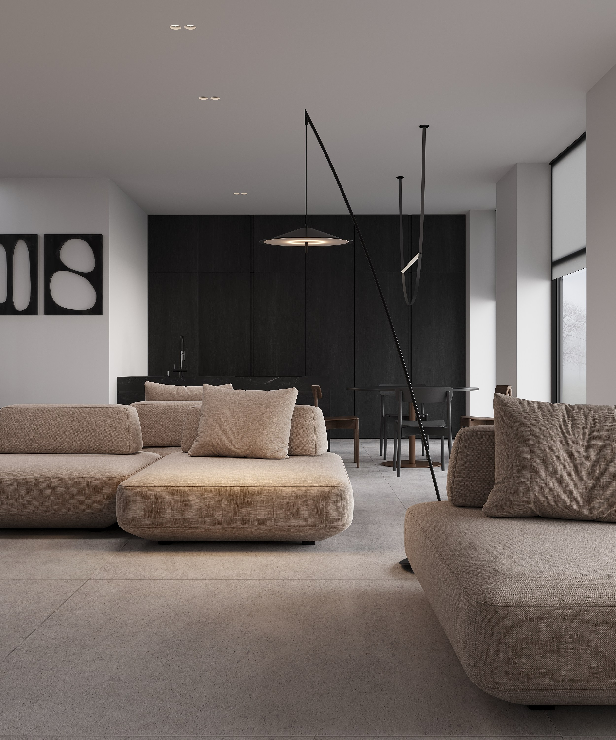 Dark Kitchen Moscow. Середа Юлия | Визуализация