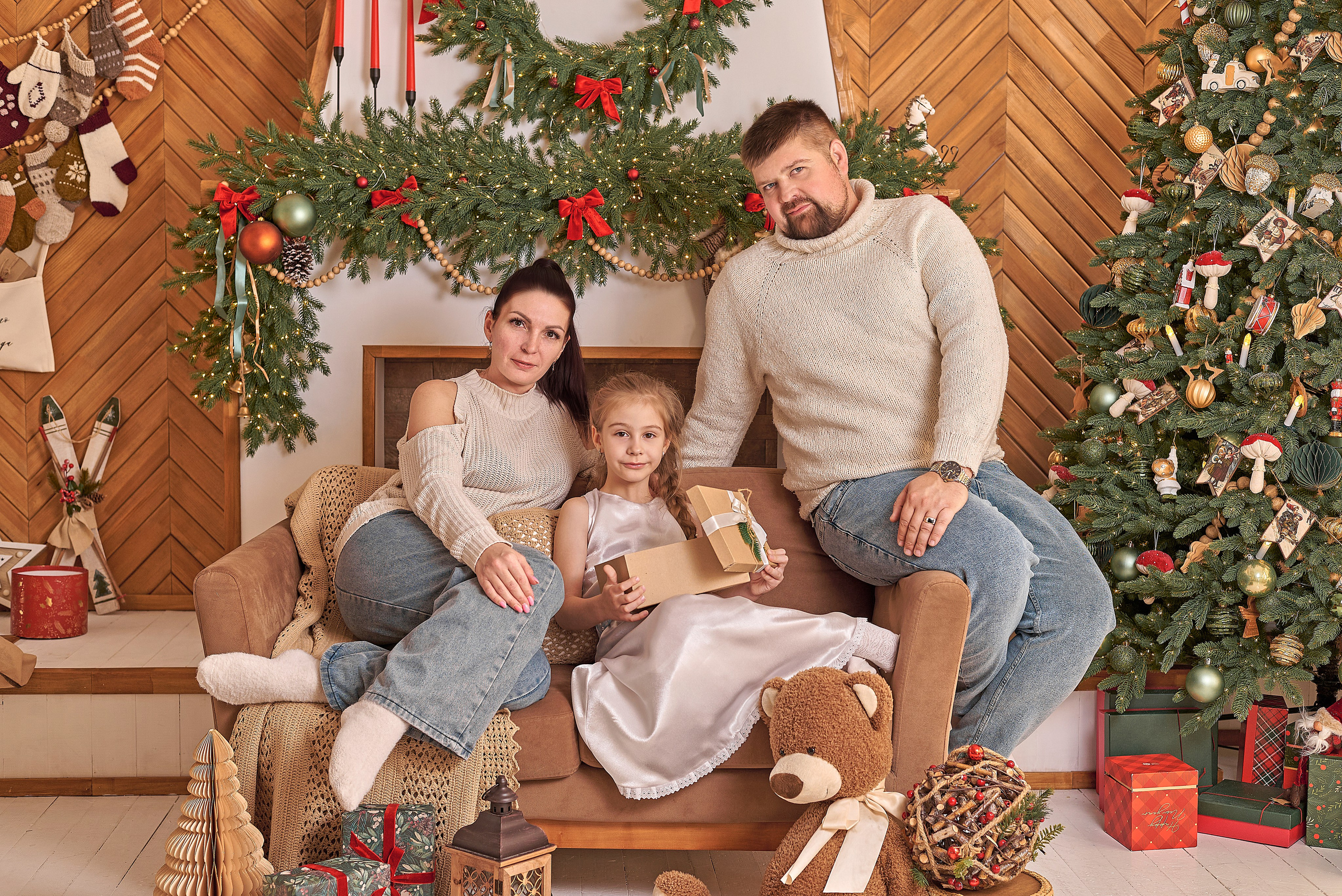 Новый год семьи Билецких. Идейный фотограф Пенза