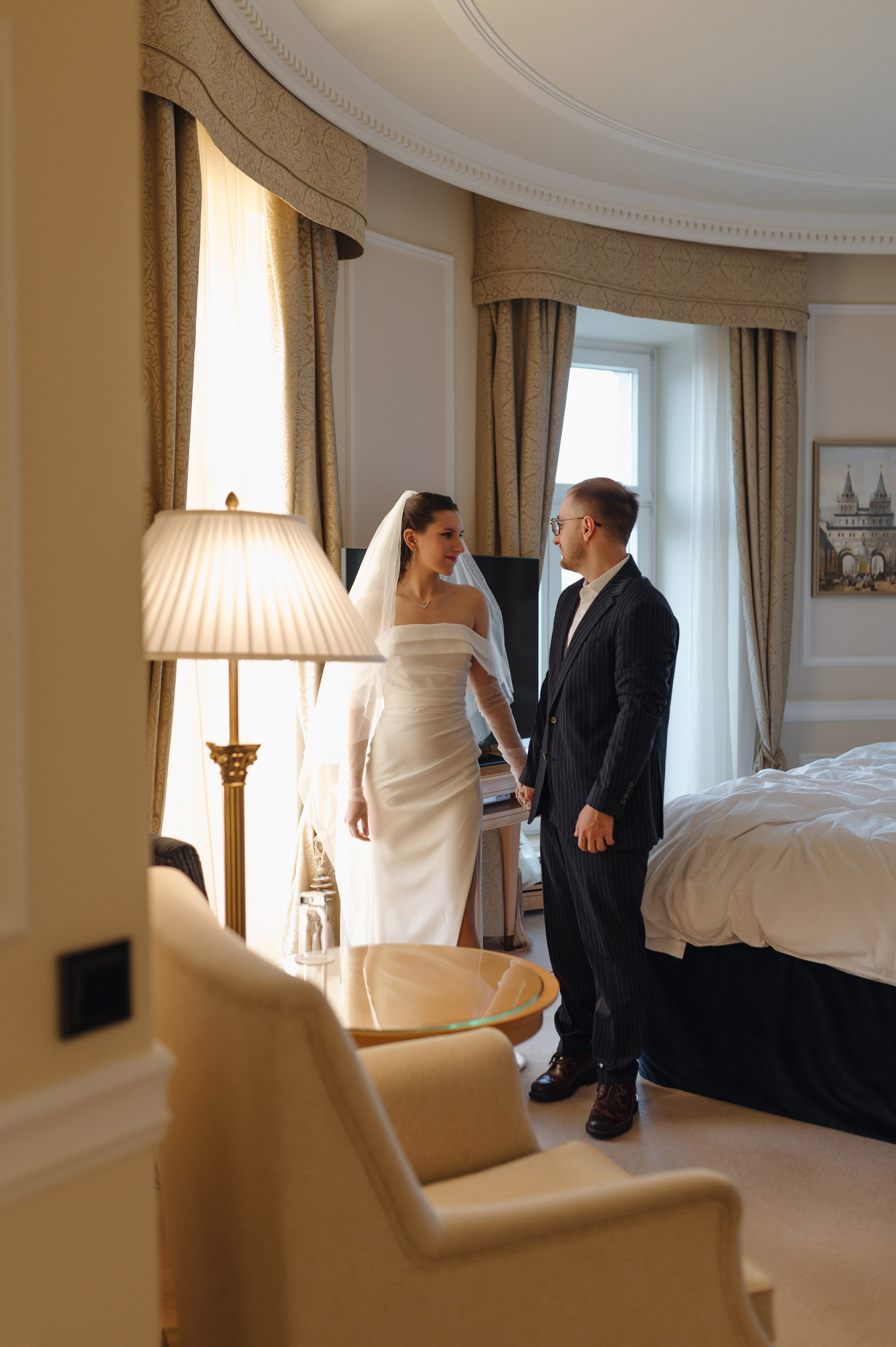 Екатерина и Фёдор, Грибоедовский ЗАГС, Отель Балчуг Кемпински. Свадебный фотограф Москва и Санкт-Петербург. Анастасия Чудина